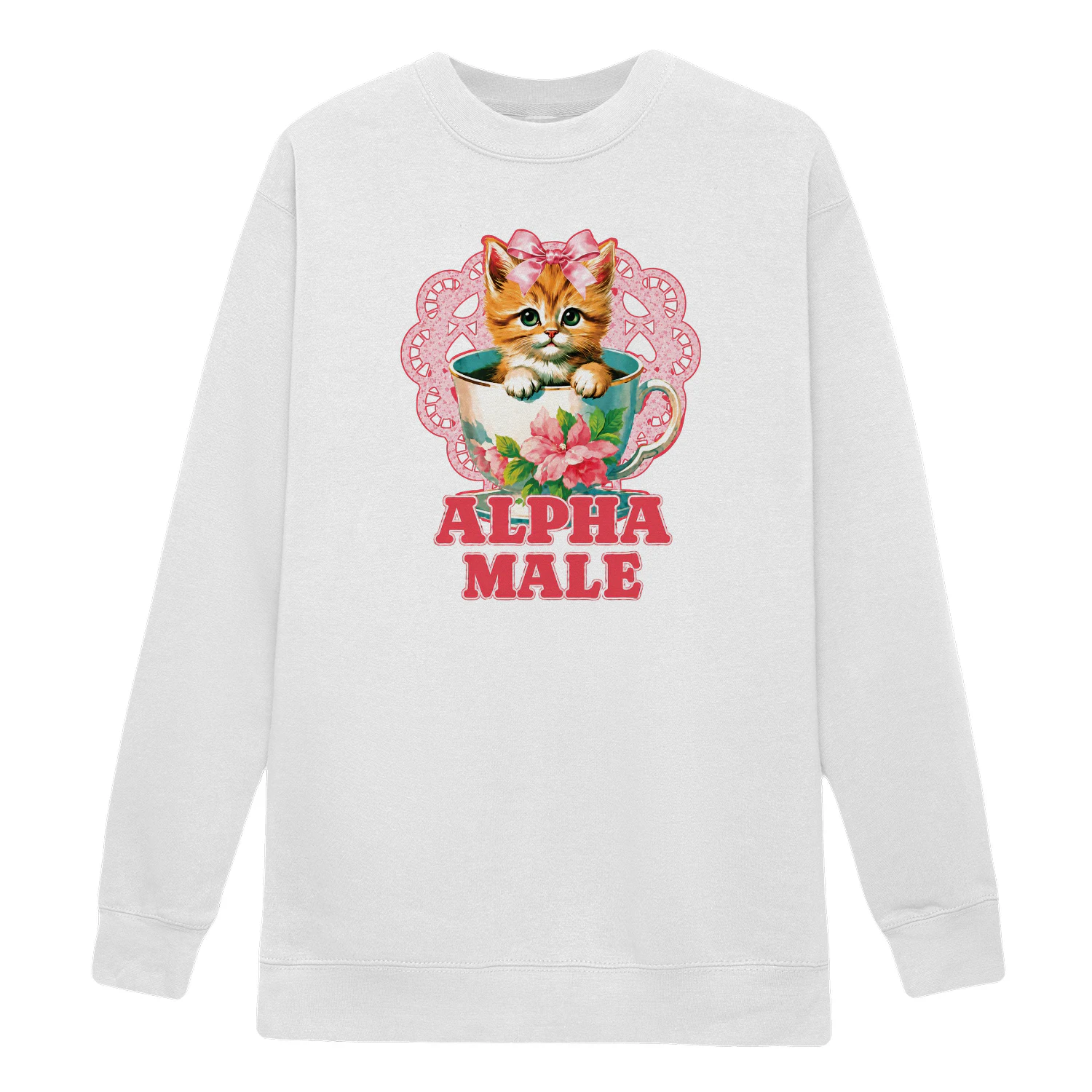 Nicholas Galitzine Kitten Sweatshirt
