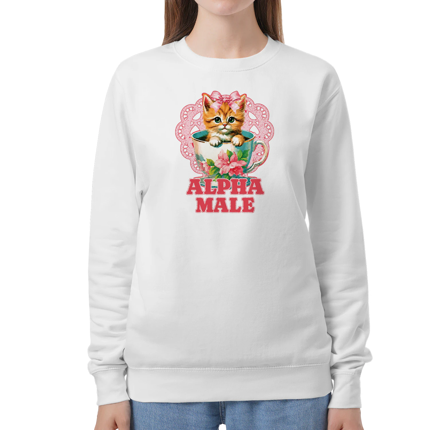 Nicholas Galitzine Kitten Sweatshirt