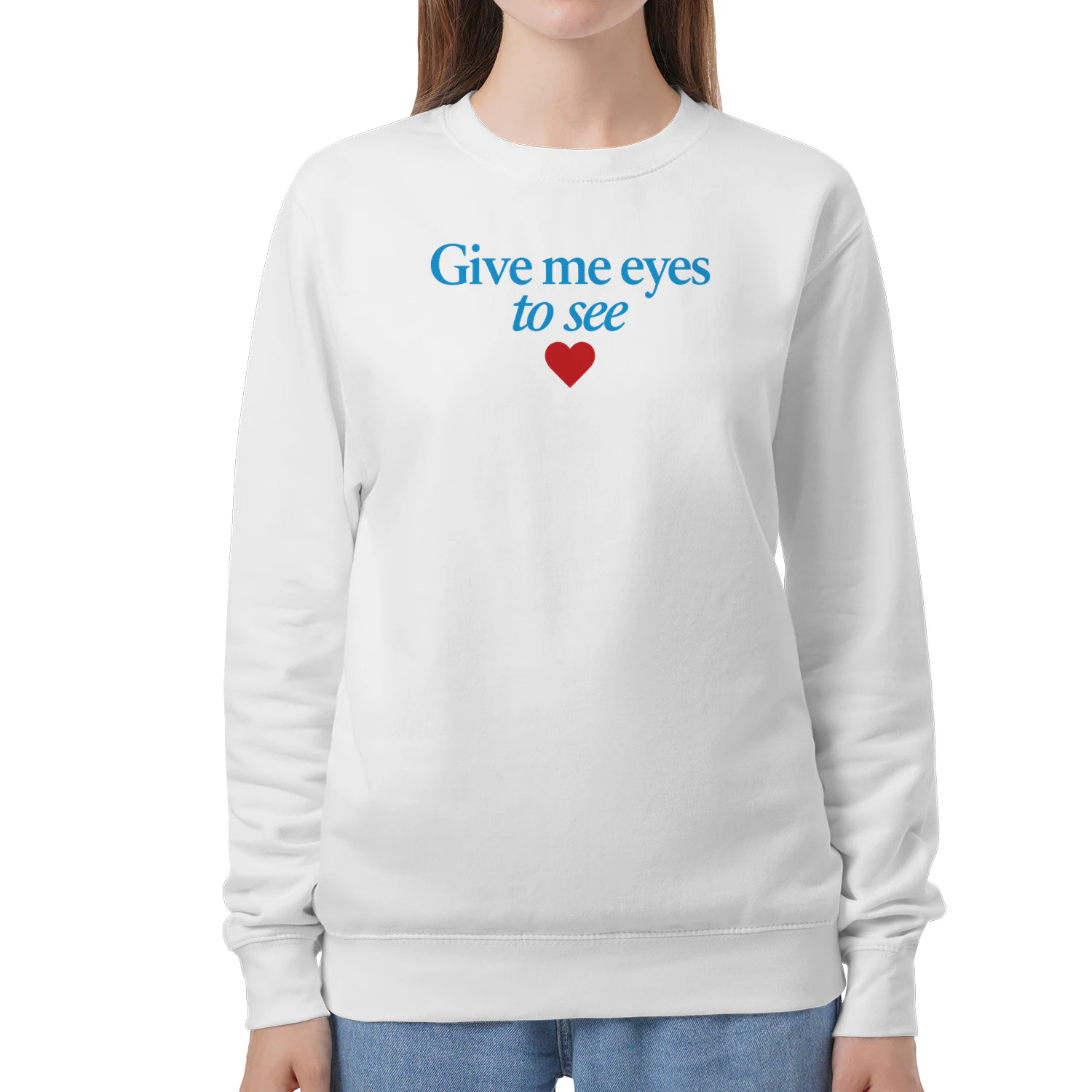 America’s Sweethearts Dallas Cowboys Cheerleaders Reece Weaver Give Me Eyes to See Sweatshirt