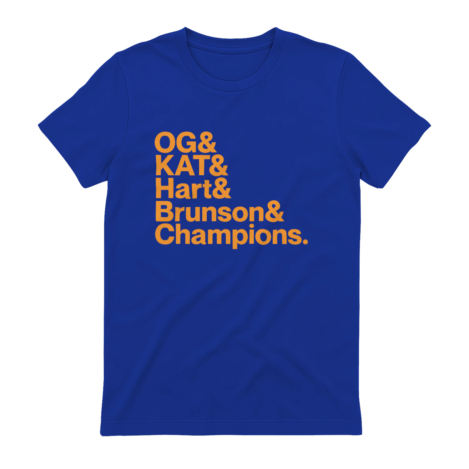 OG & KATH & Hart and Brunson & Champions – New York Knicks Shirt