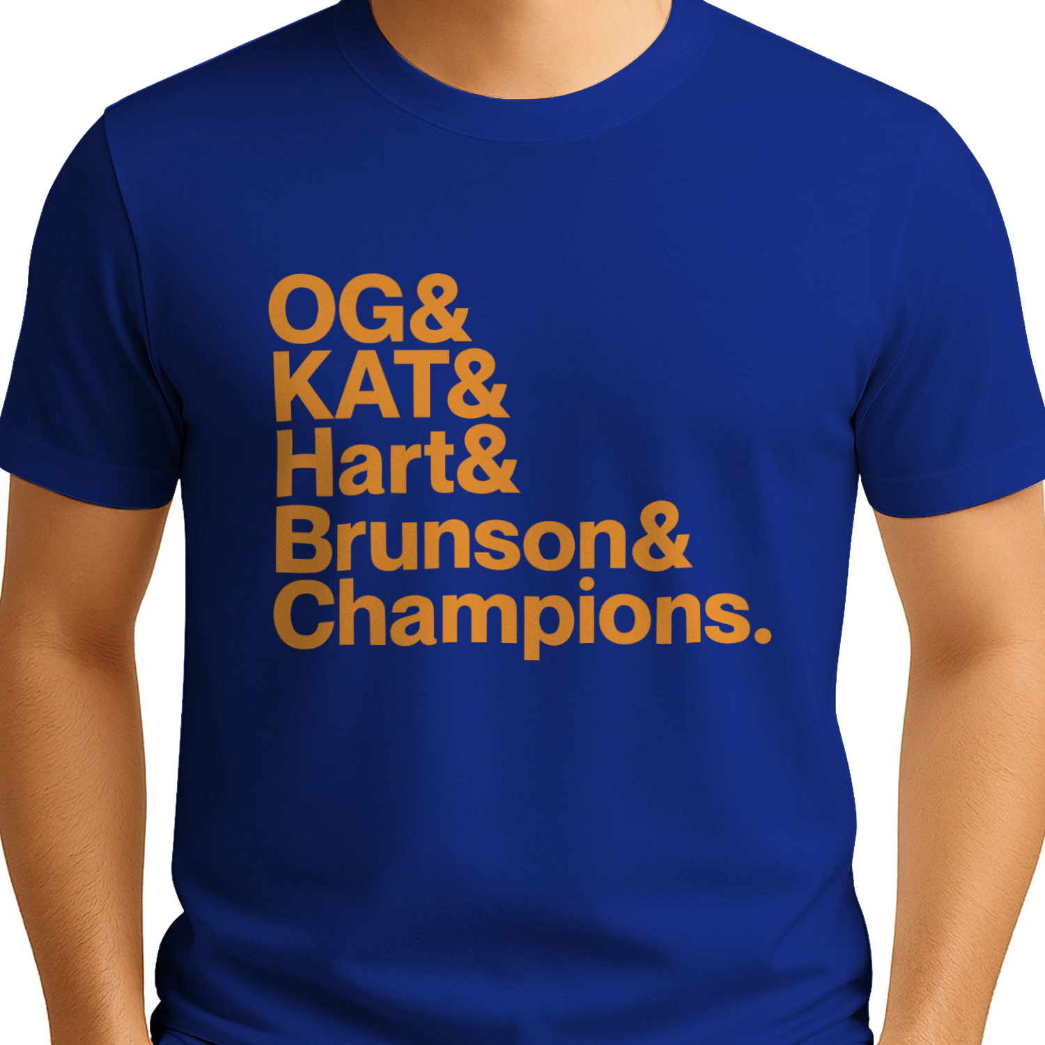 OG & KATH & Hart and Brunson & Champions – New York Knicks Shirt
