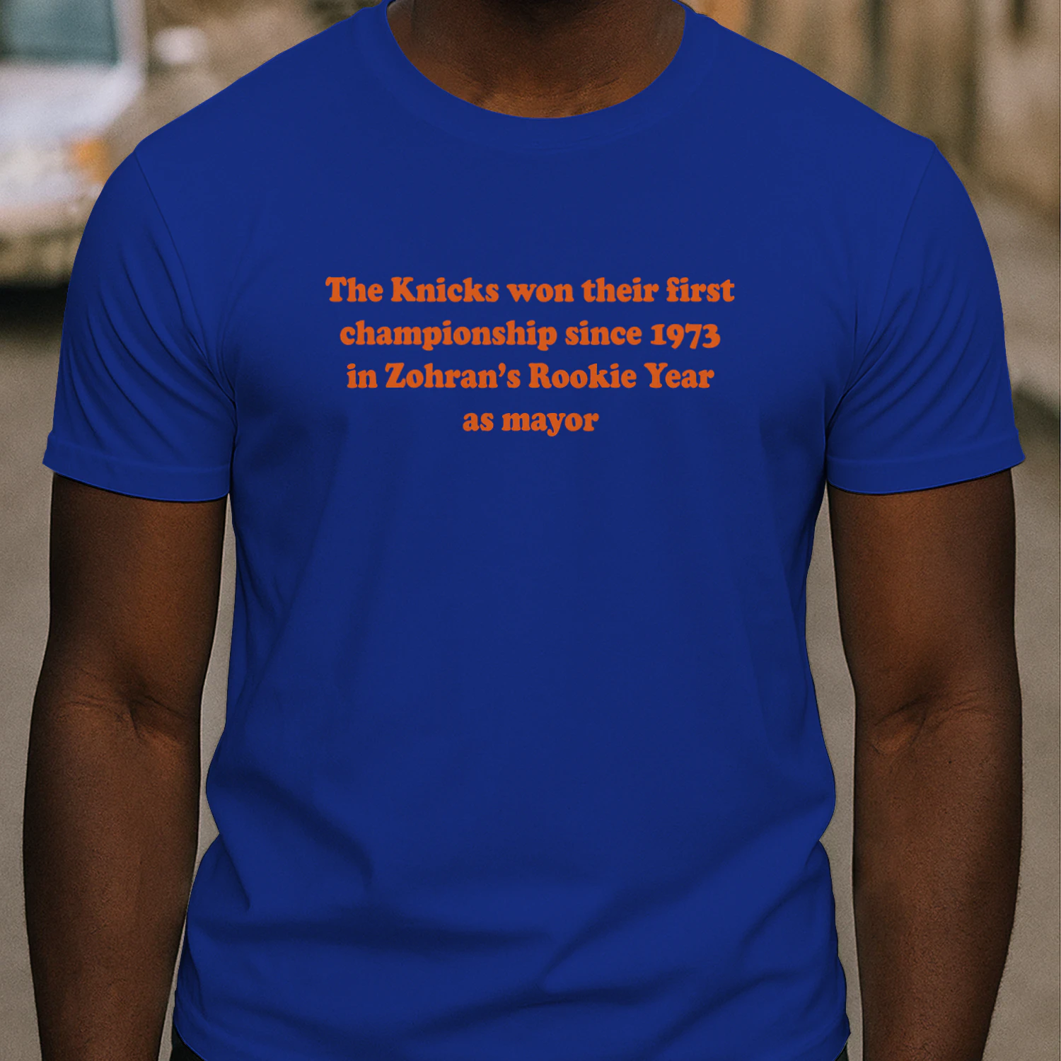 The Knicks Won Their First Championship Since 1973 In Zohran's rookie year Shirt