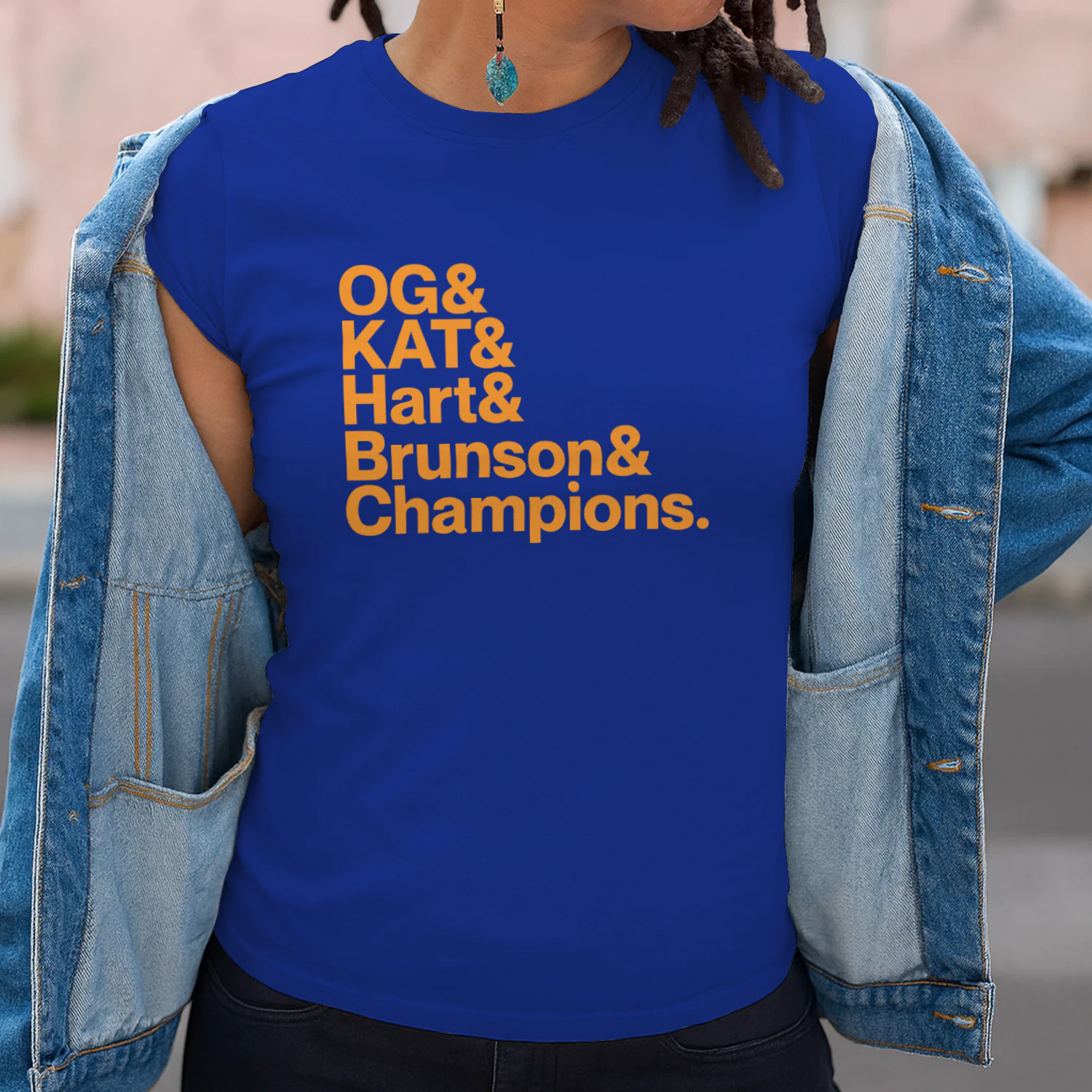 OG & KATH & Hart and Brunson & Champions – New York Knicks Shirt