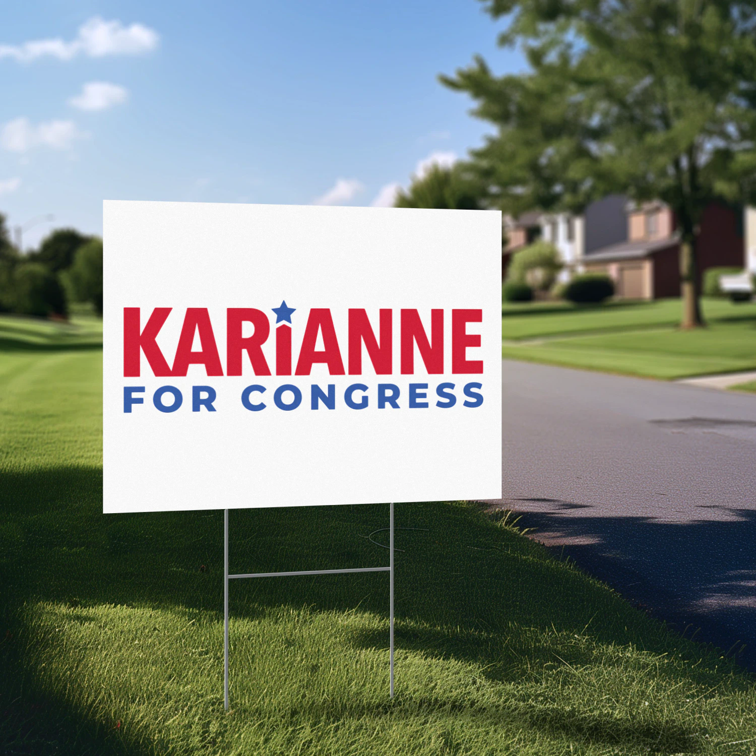 Karianne For Congress Yard Sign