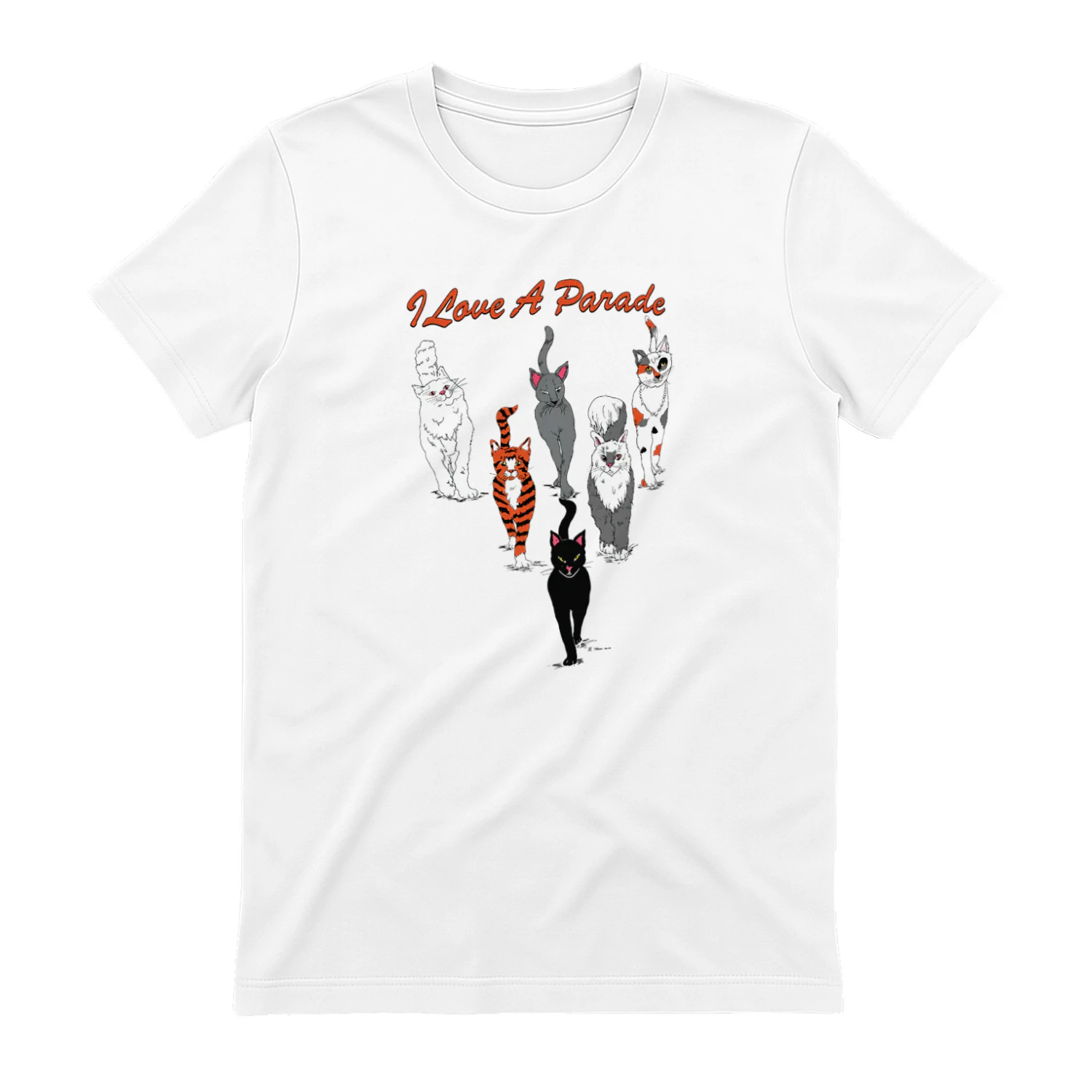 I Love A Parade Walking Cats Shirt