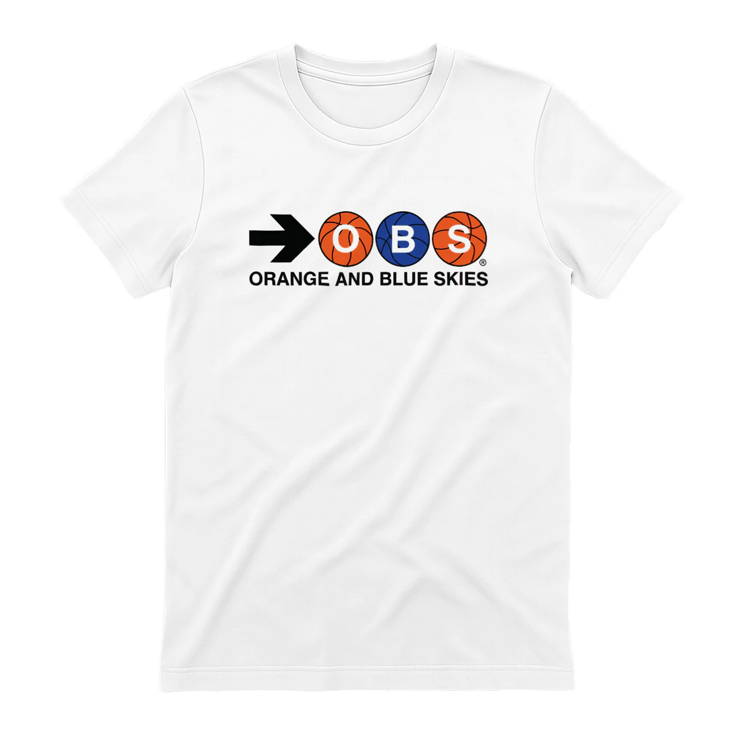 Spike Lee Orange and Blue Skies Shirt 2026 NBA Finals Game 2 Brooklyn Tee