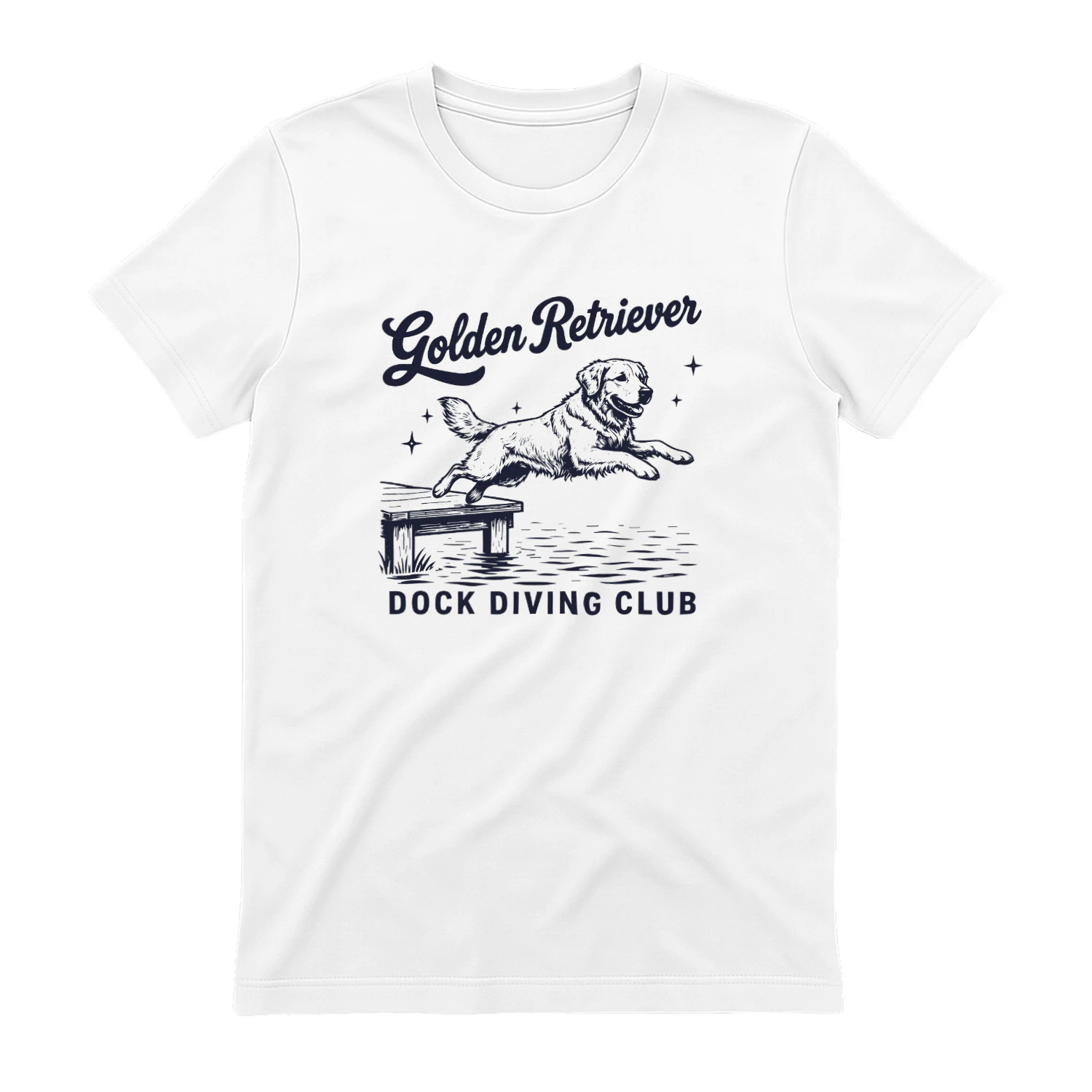Golden Retriever Dock Diving Club Shirt