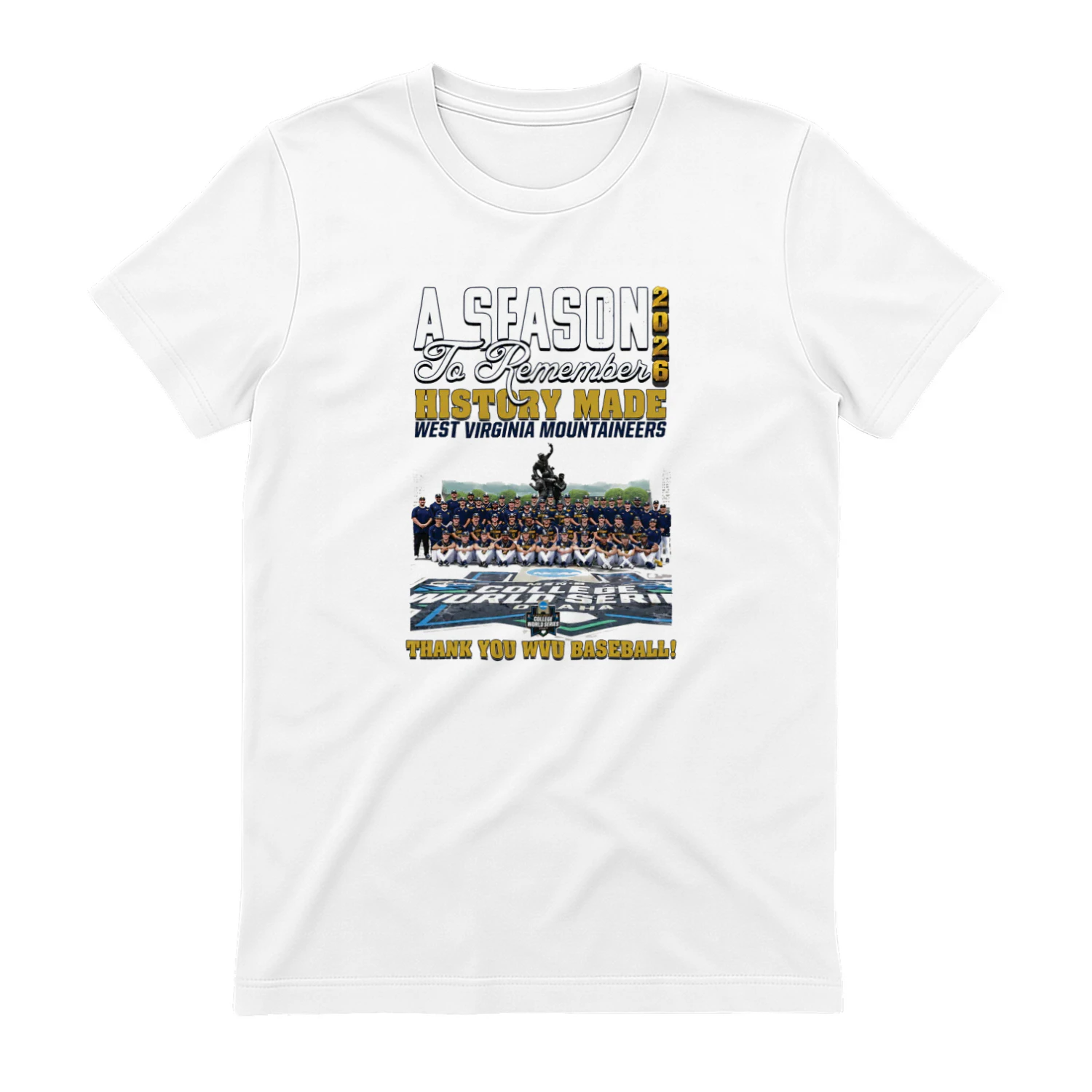 A Season To Remember History Made West Virginia Mountaineers Shirt