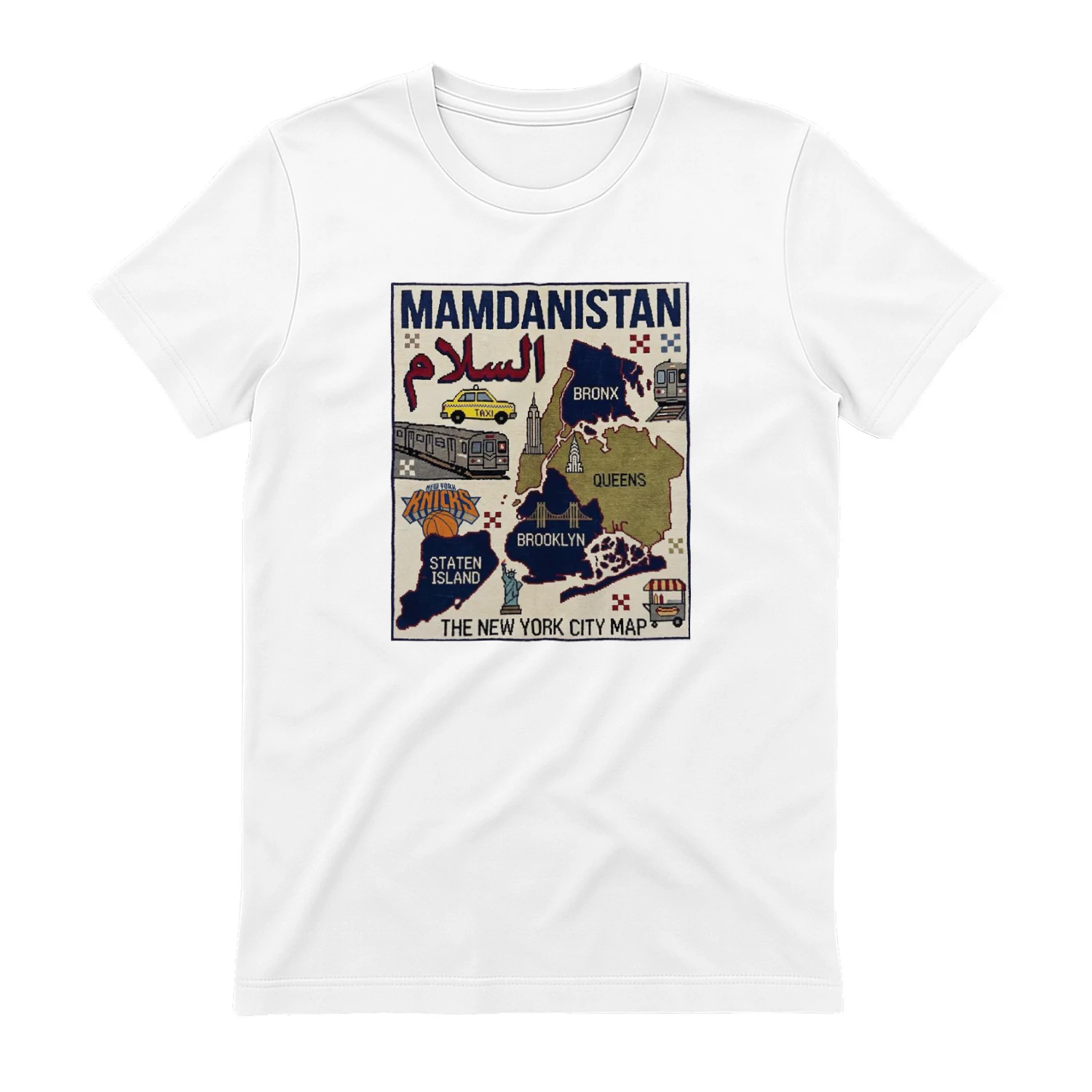 Mamdanistan The New York City Map Shirt