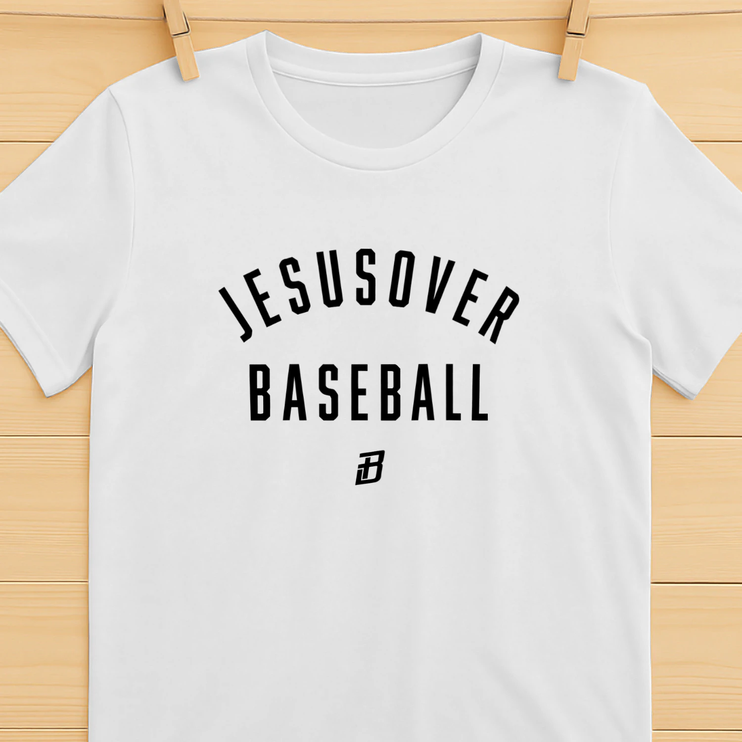 Jackson Holliday Jesus Over Baseball Shirt