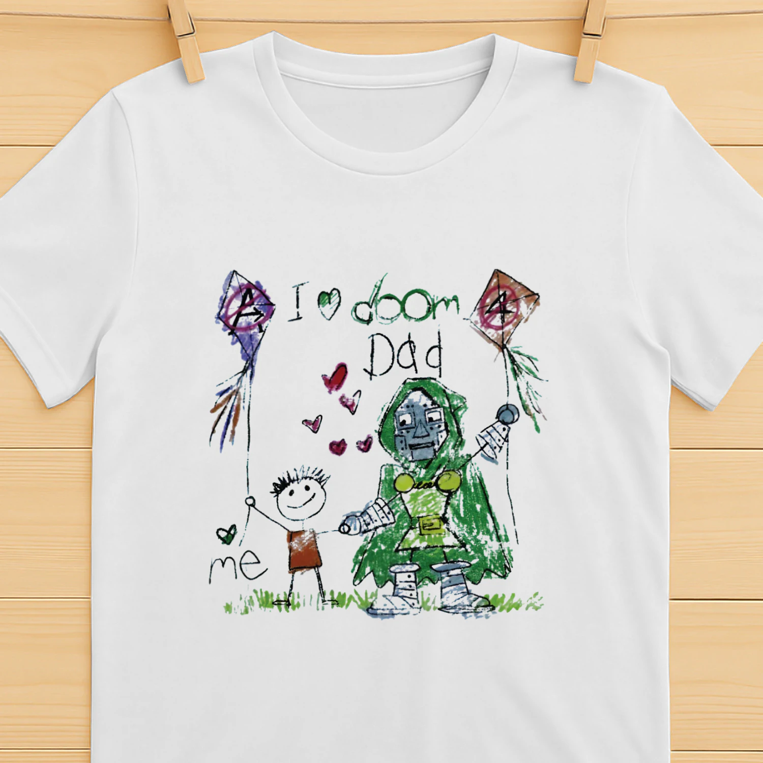 Robert Downey Jr I Love Doom Dad Doctor Doom Shirt