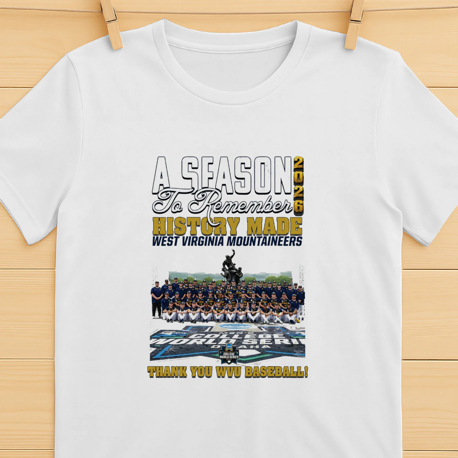A Season To Remember History Made West Virginia Mountaineers Shirt