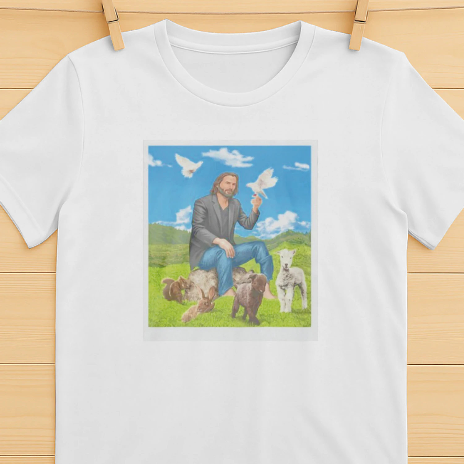 Keanu Reeves And Animal Steppe Shirt