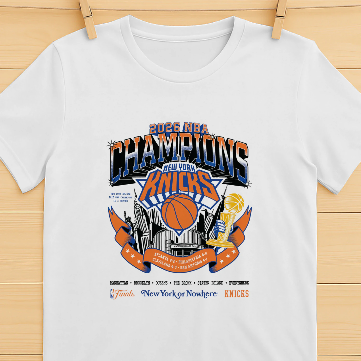 NY Knicks New York Or Nowhere Shirt