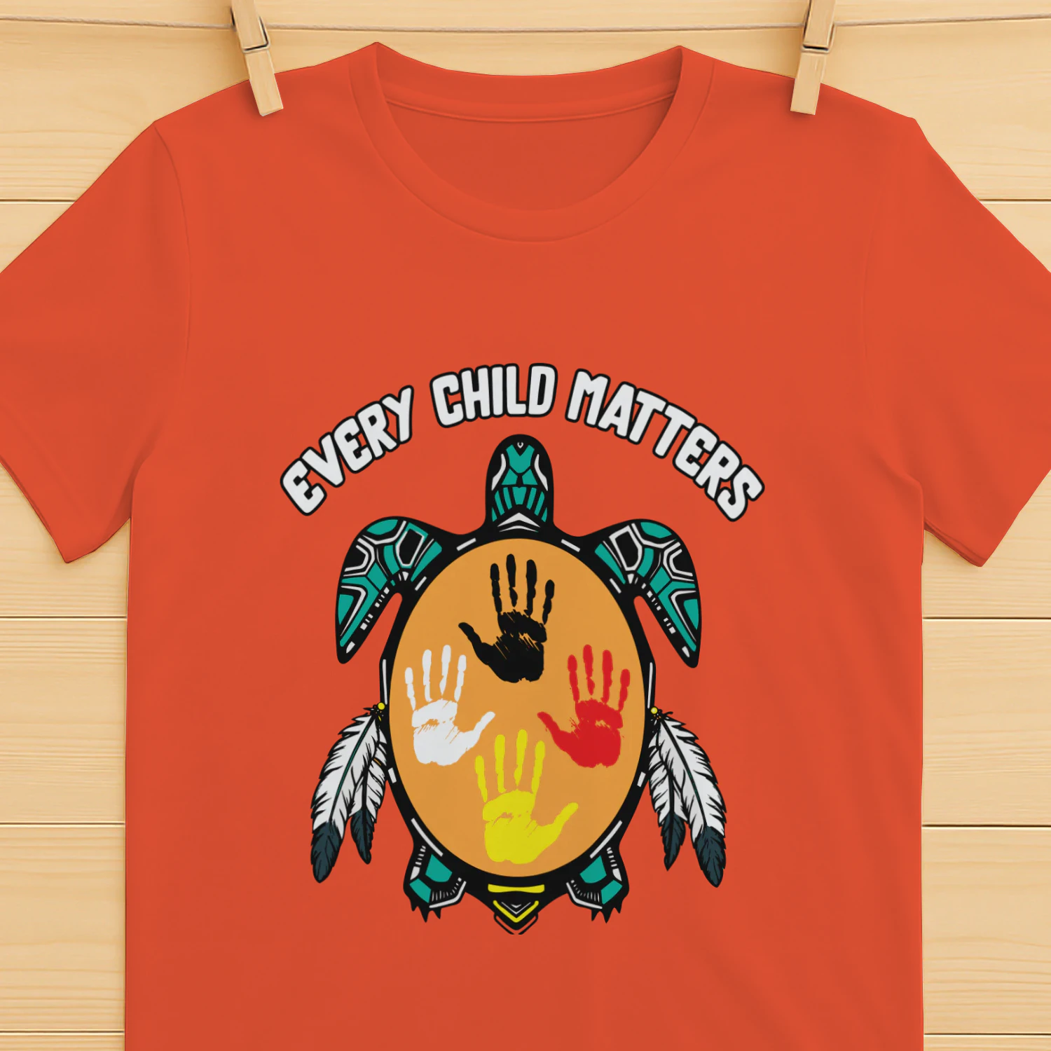 Every Child Matters Turtle Shirt