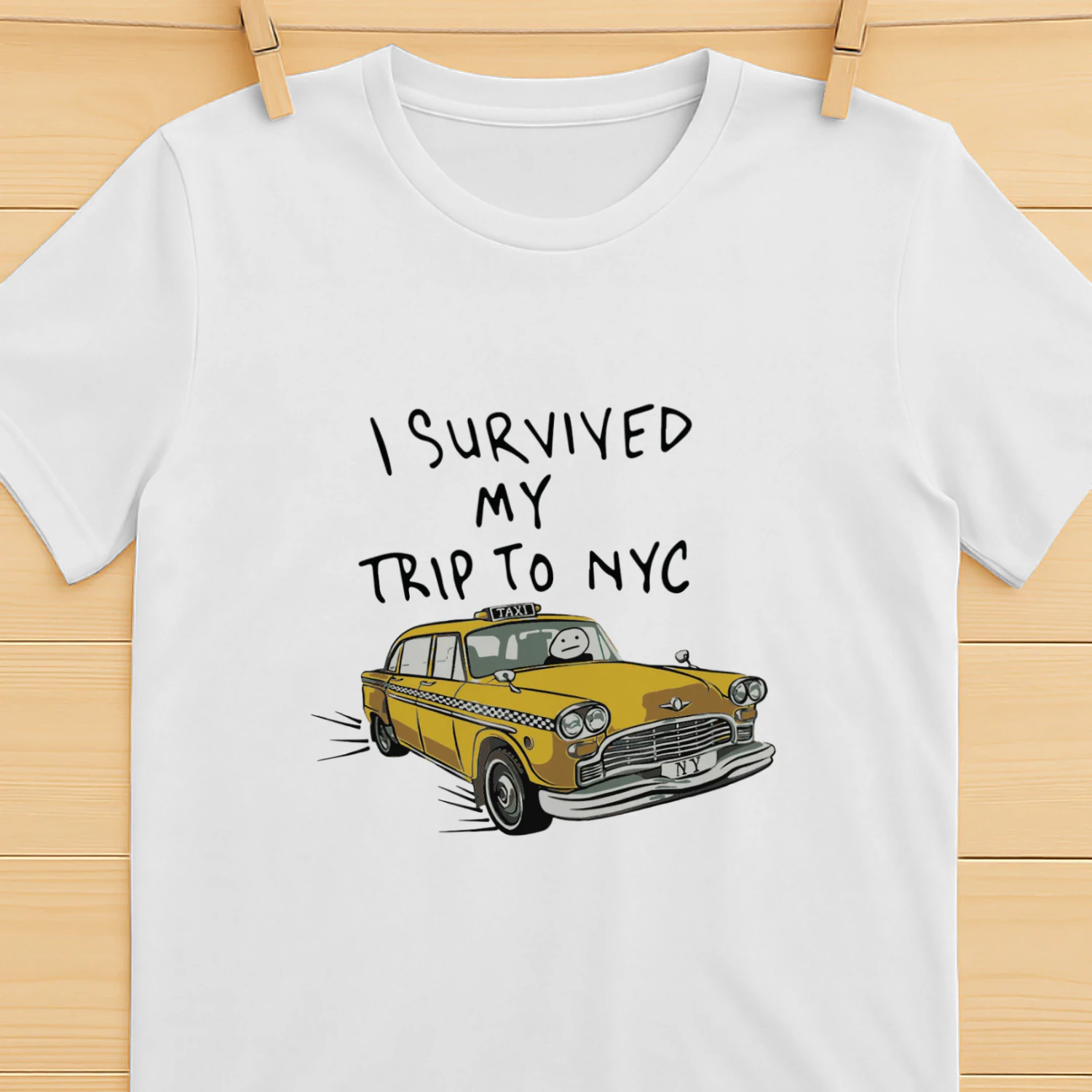 I Survived My Trip To NYC Tom Holland Peter Parker T-Shirt