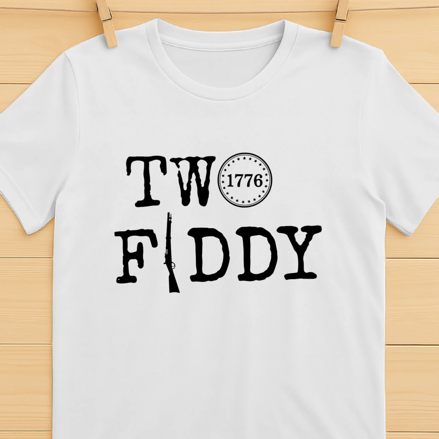 Two Fiddy 250 Years Independence 1776 Shirt