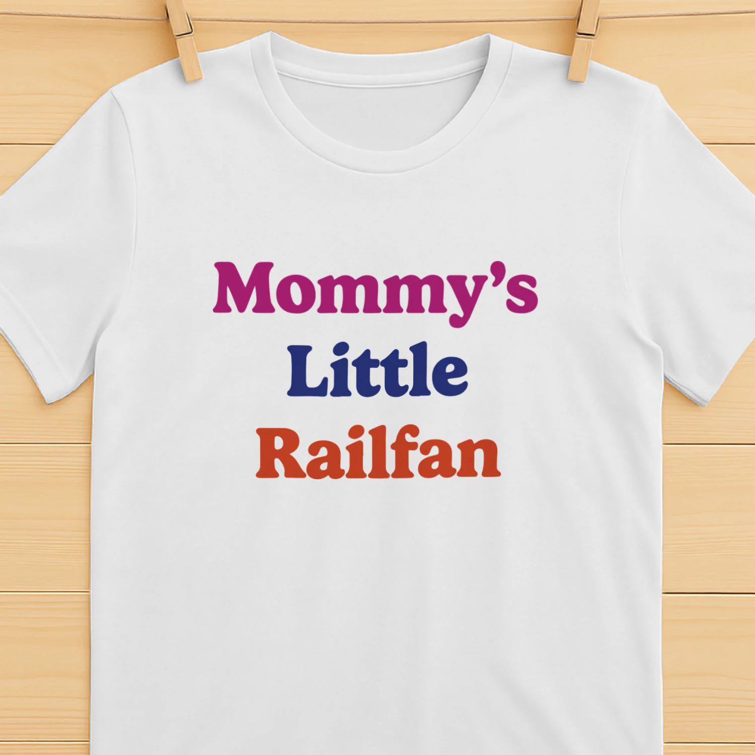 Mommy Little Railfan Shirt