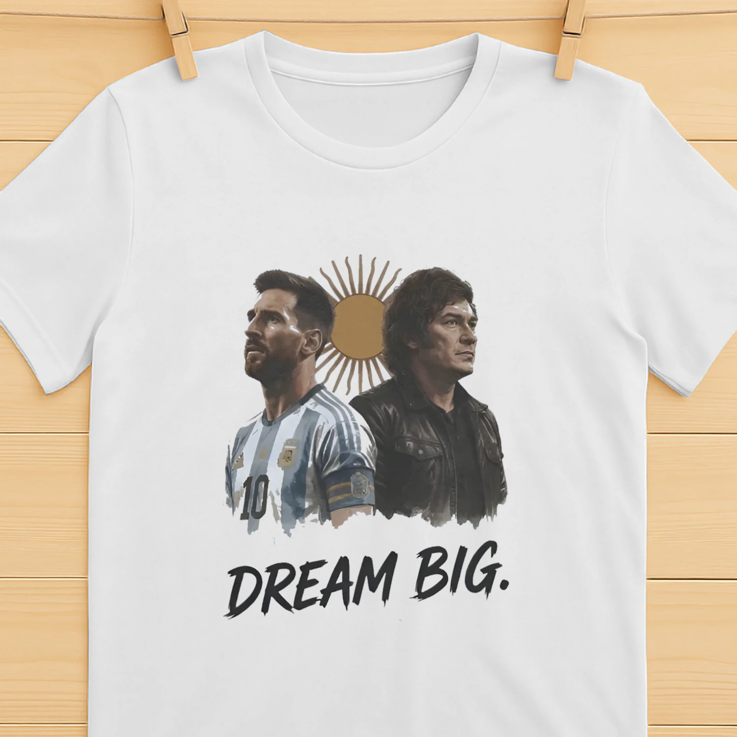 Lionel Messi x Javier Milei Dream Big Shirt