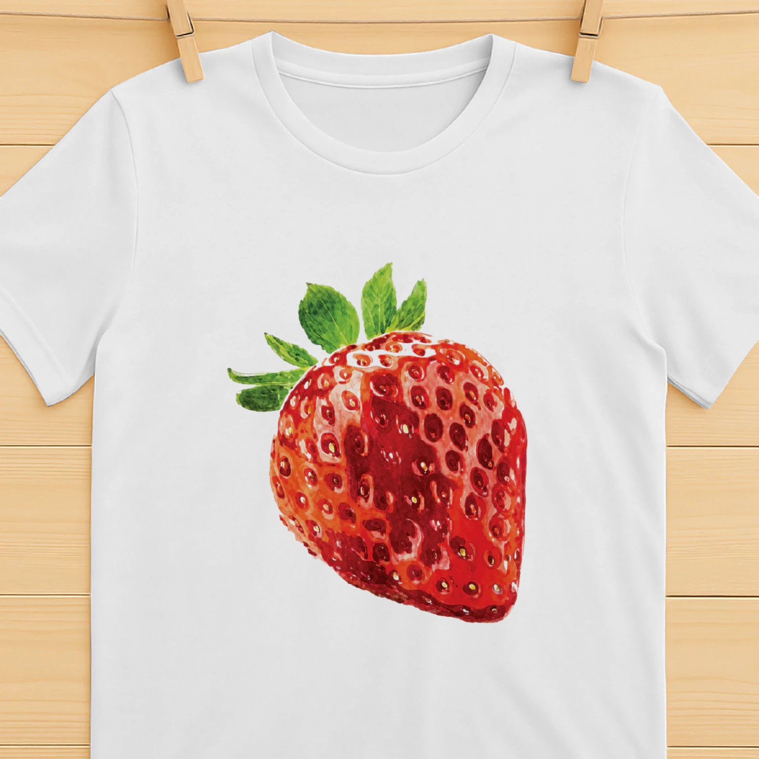 Alice and Steve Izzy By Anthropologie Strawberry Shirt