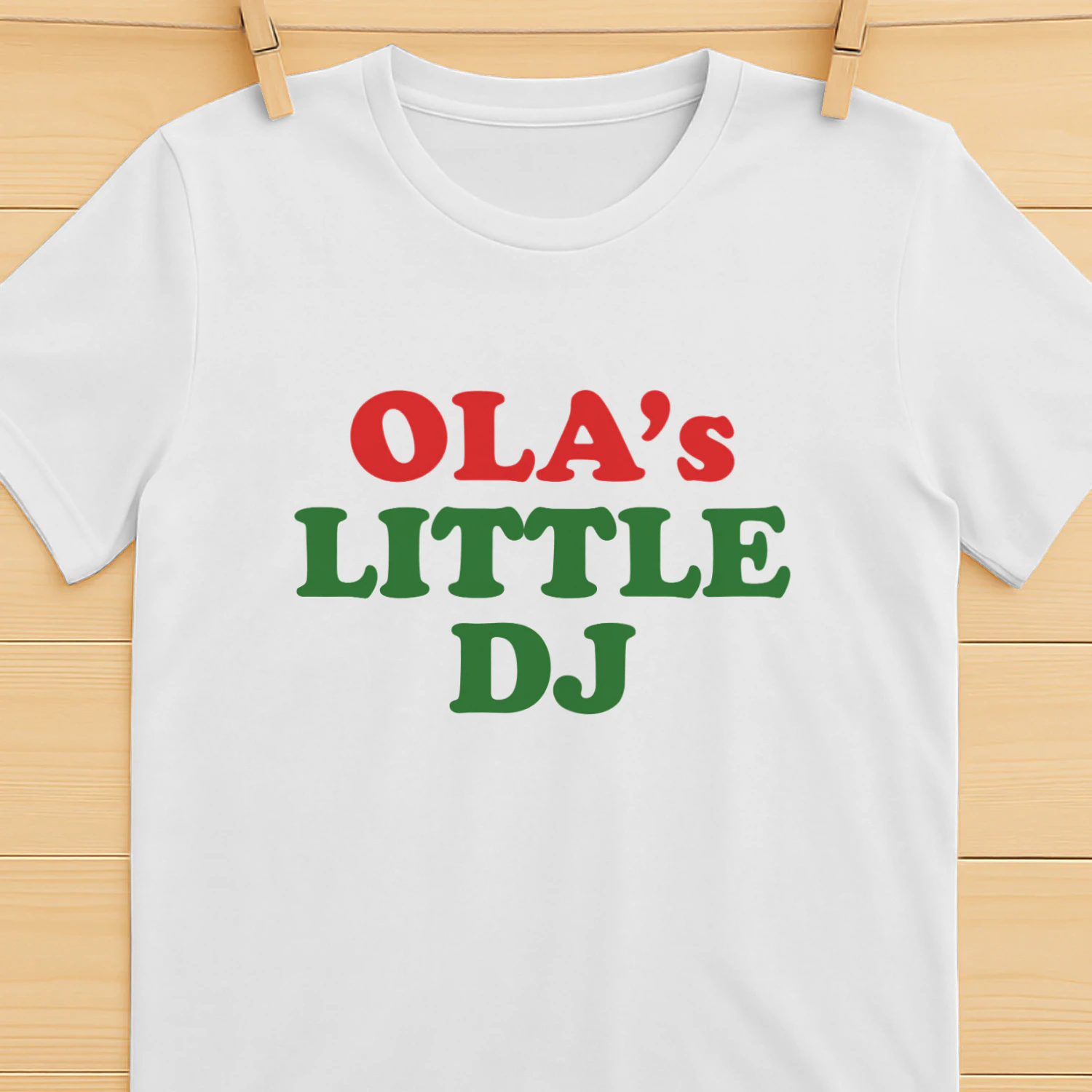 Ola's Little DJ Shirt