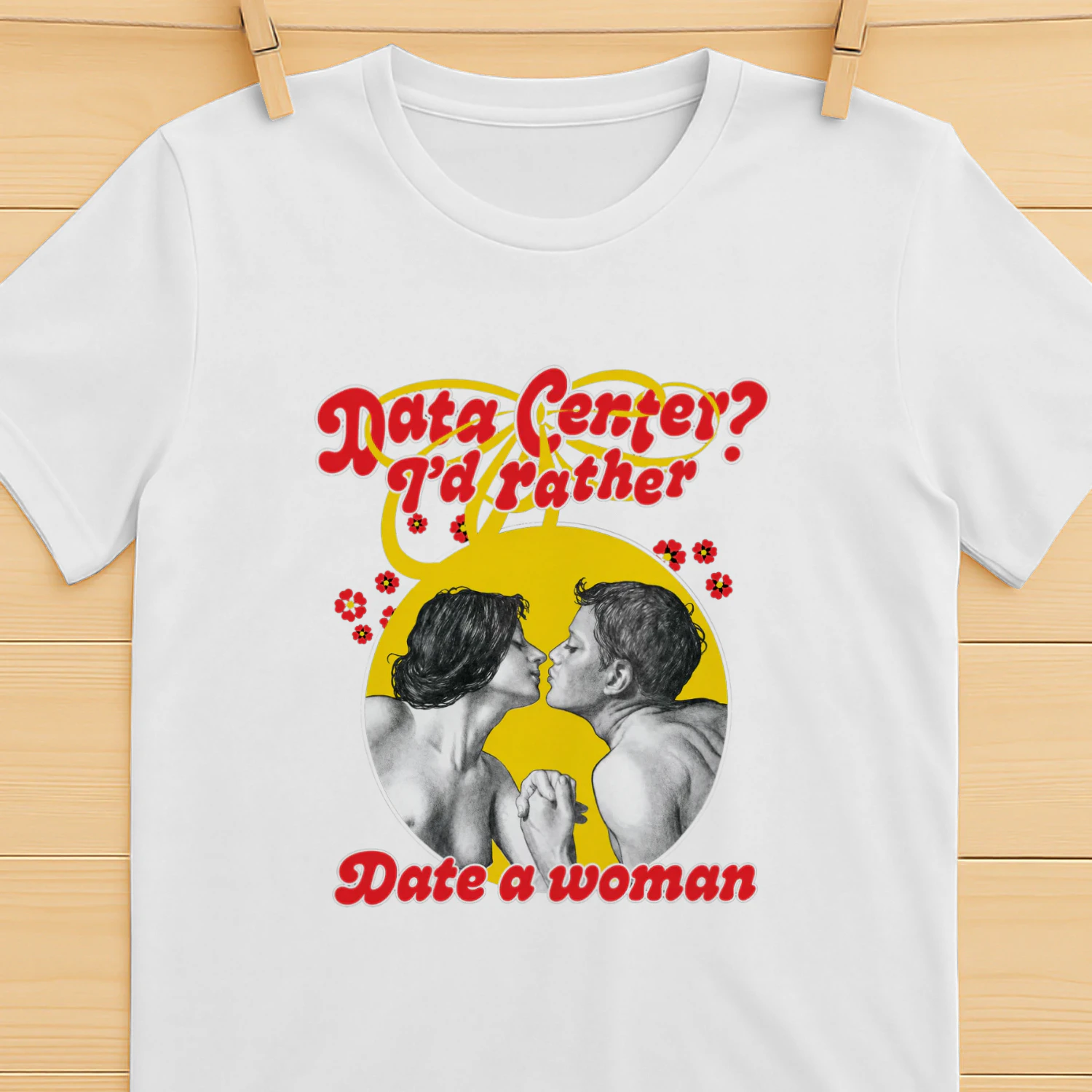 Data Center I'd Rather Date A Woman Shirt