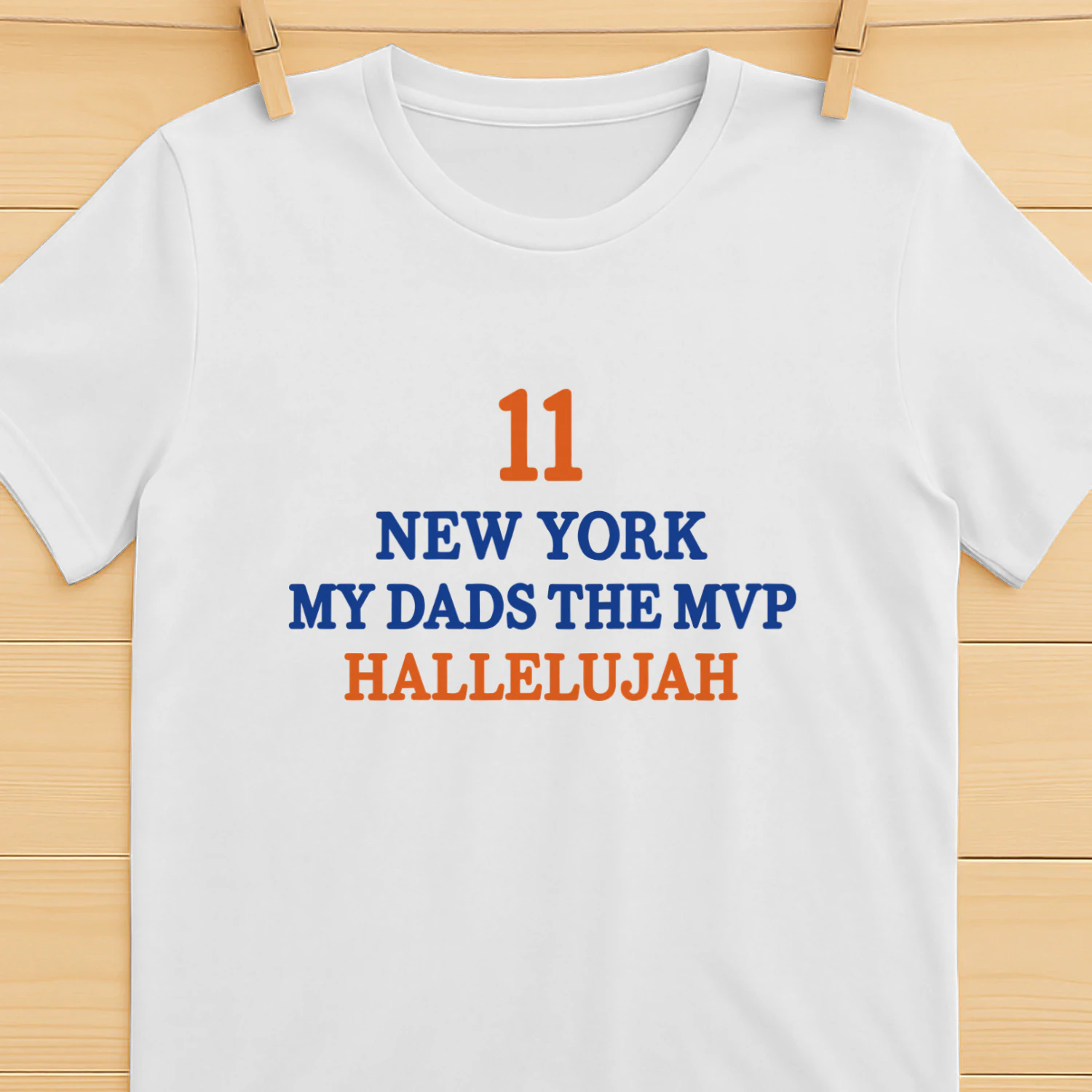 Jalen Brunson New York My Dads The MVP Hallelujah Print Shirt