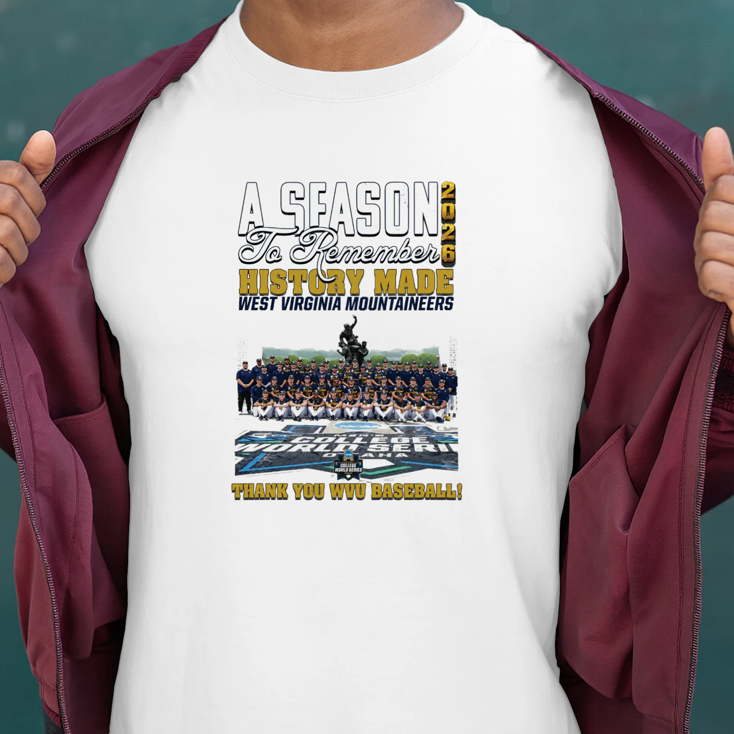 A Season To Remember History Made West Virginia Mountaineers Shirt