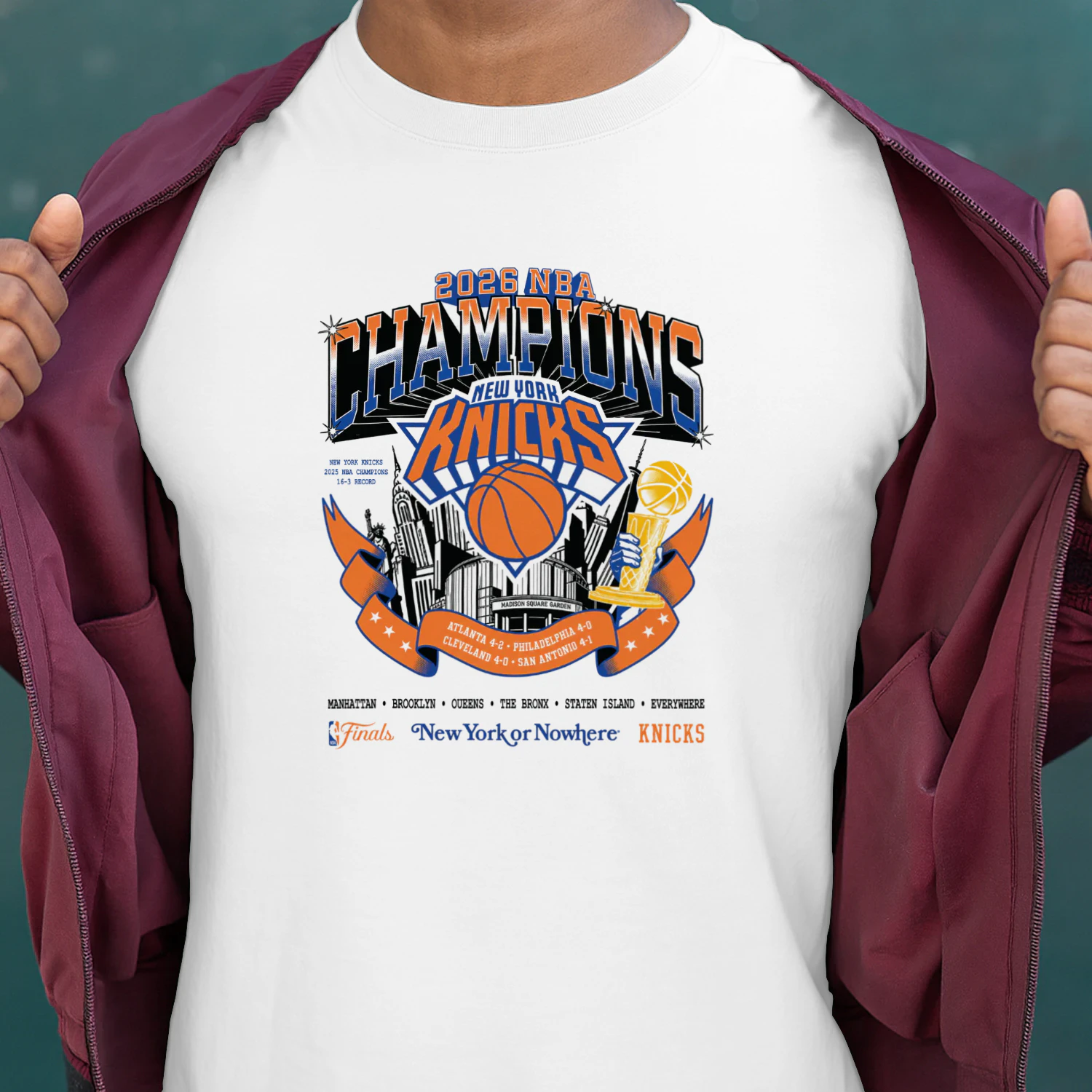 NY Knicks New York Or Nowhere Shirt