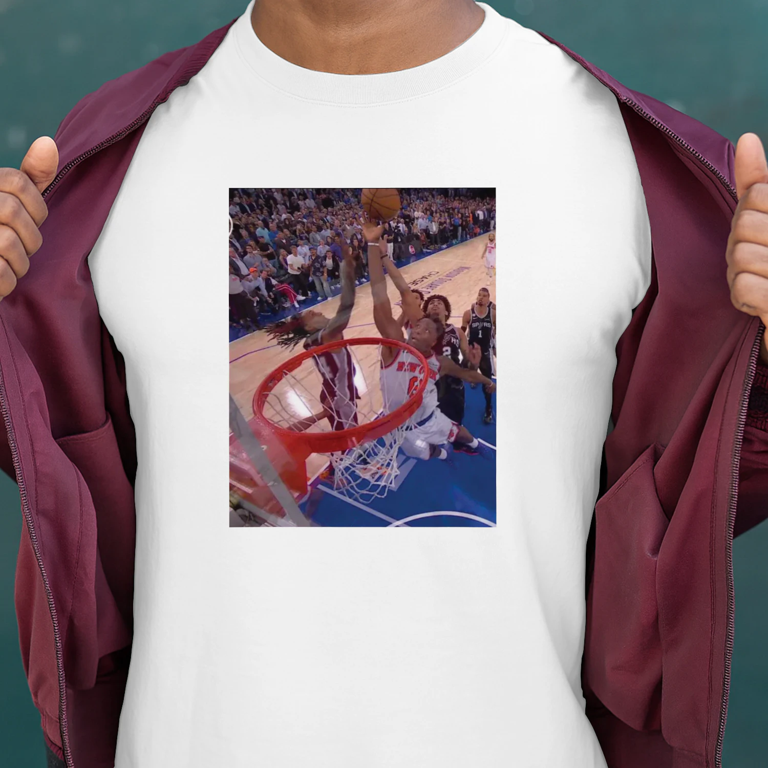 NBA Finals Game 4 Knicks OG Anunoby Laocoon And His Son Shirt