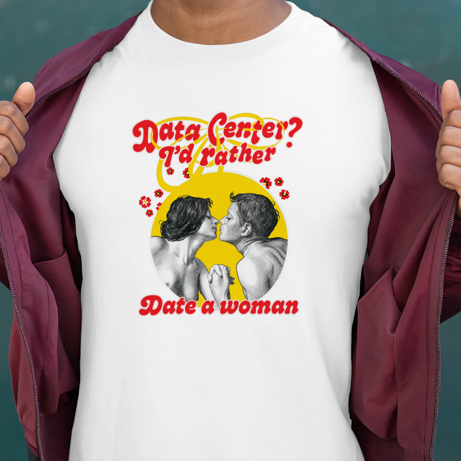 Data Center I'd Rather Date A Woman Shirt