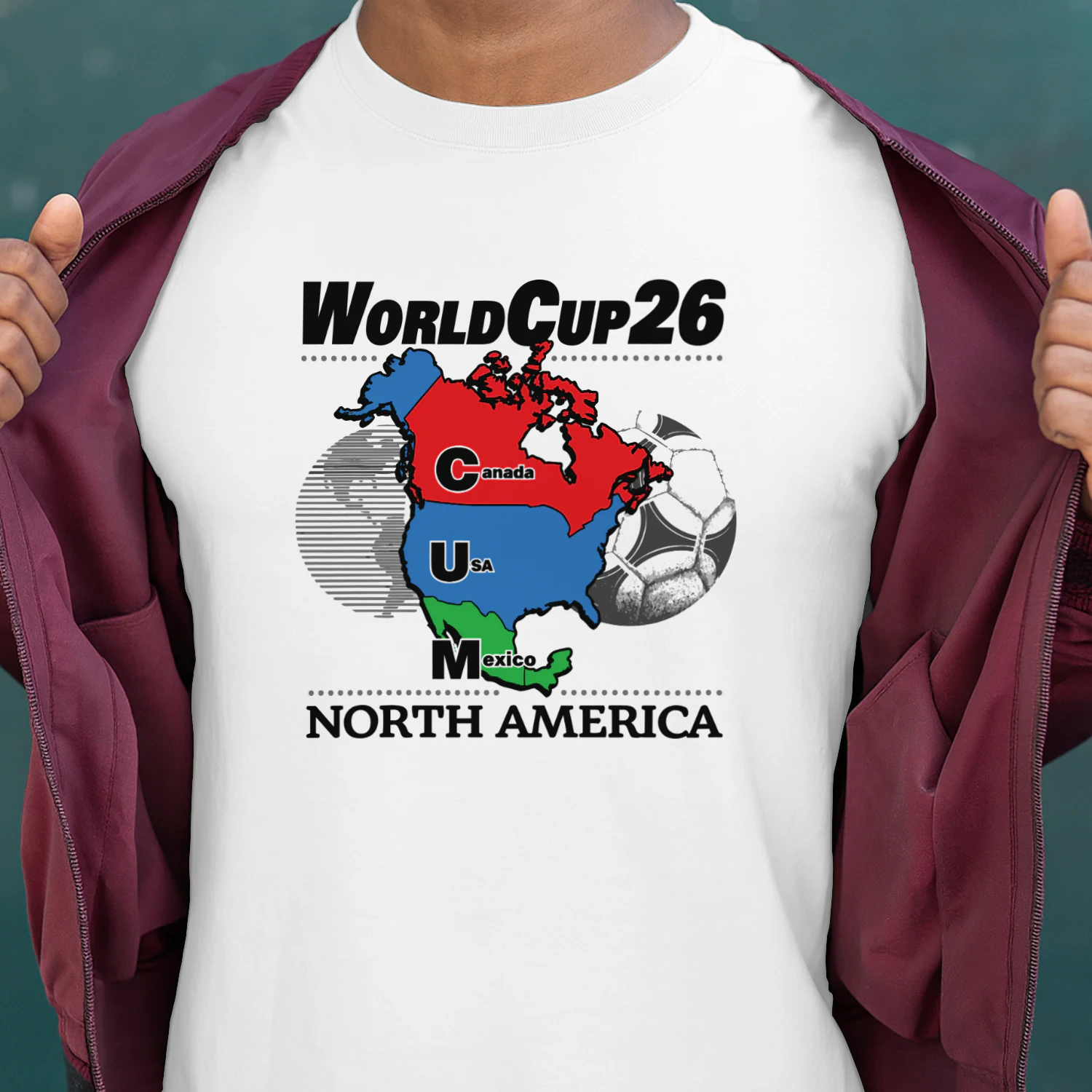World Cup 26 (Cum Map) Shirt