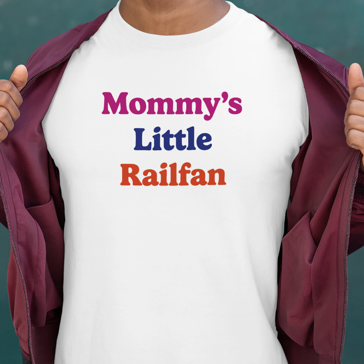 Mommy Little Railfan Shirt