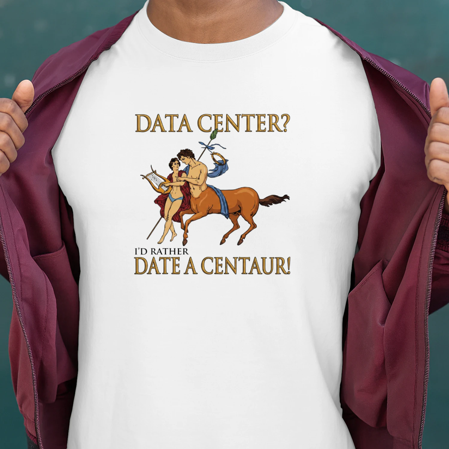 Data Center I'd Rather Date A Centaur! Shirt