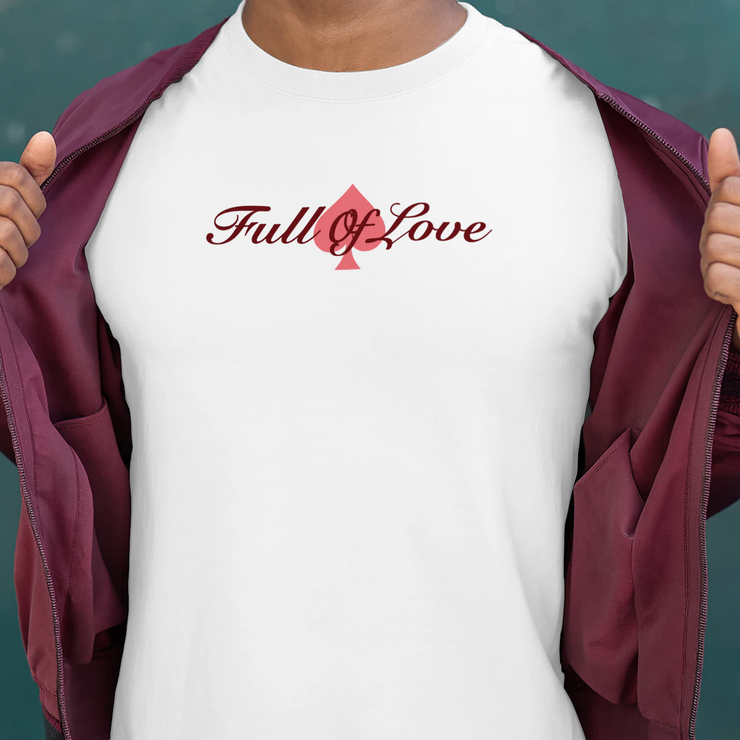 Love Island UK Angelista Stradivarius Full Of Love Shirt