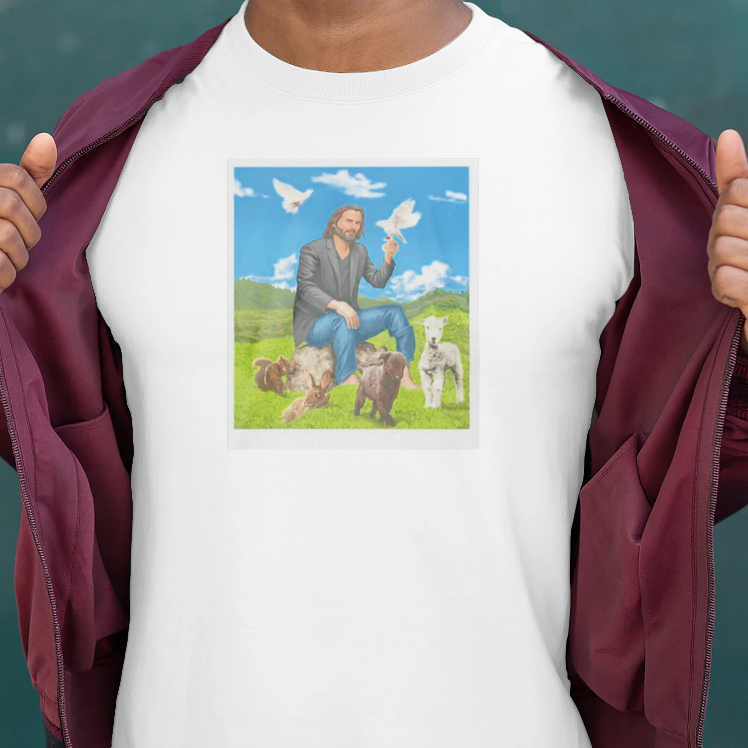Keanu Reeves And Animal Steppe Shirt