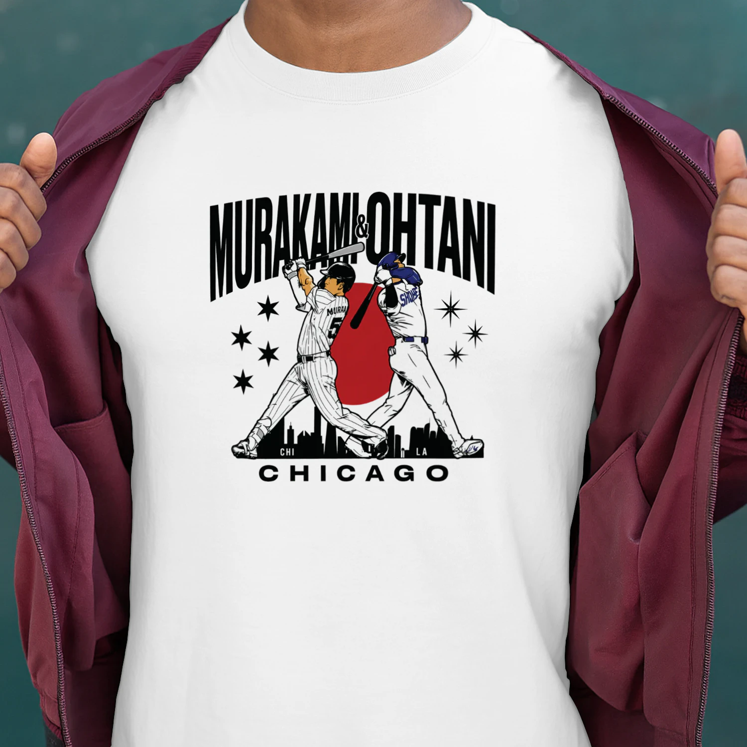 Munetaka Murakami Chicago Shohei Ohtani Dodgers Shirt