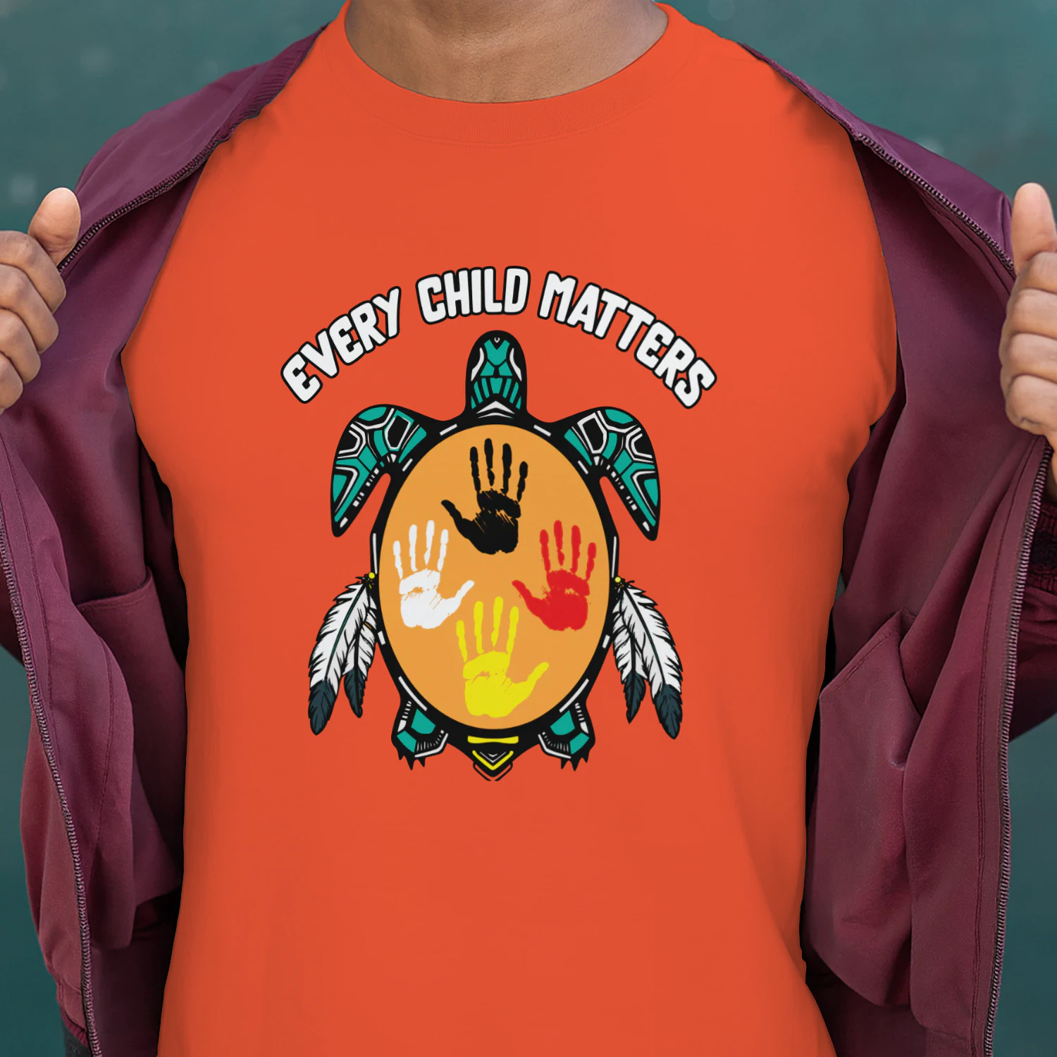 Every Child Matters Turtle Shirt