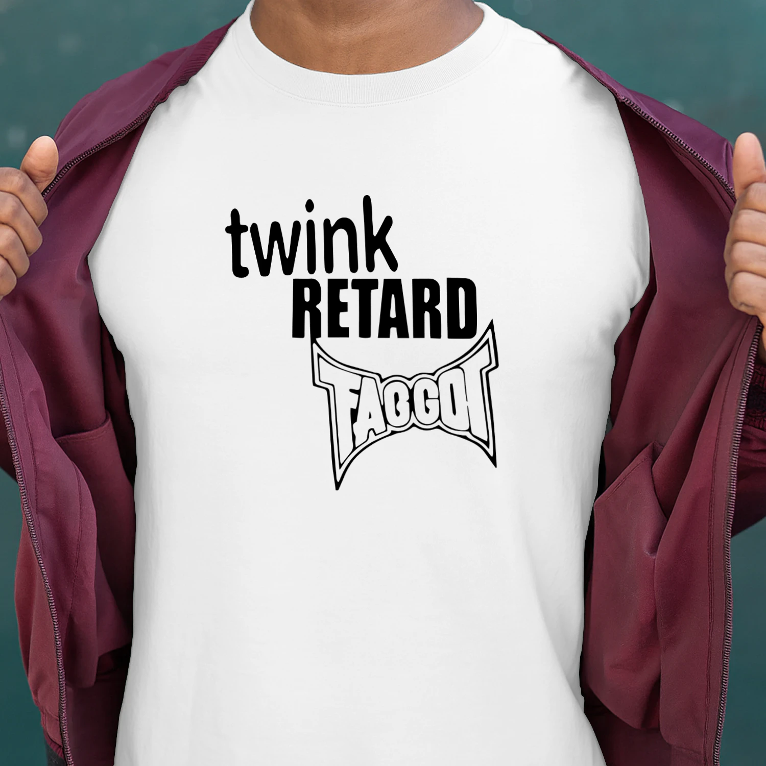 Twink Retard Faggot And I Have A Gun Shirt
