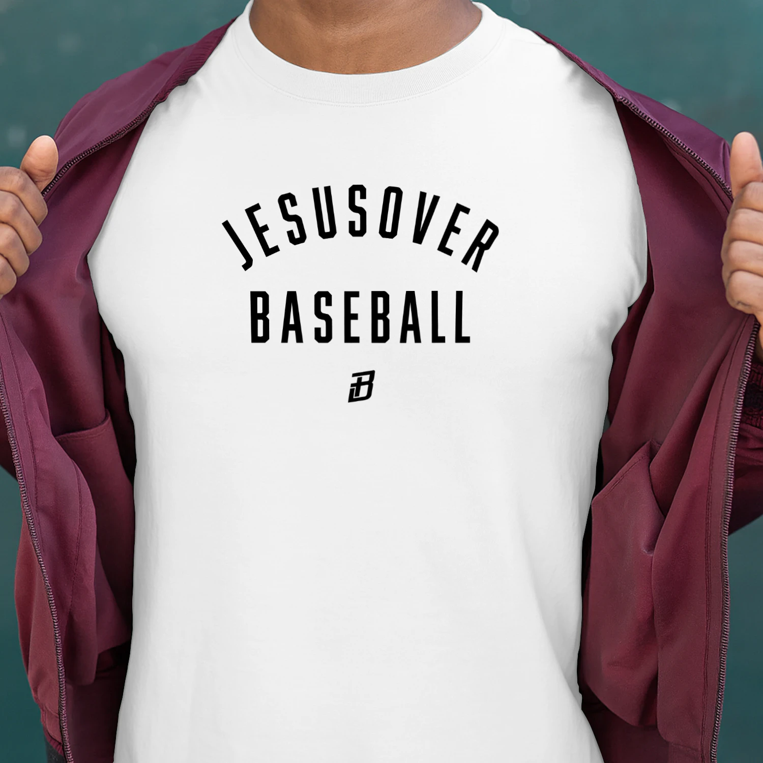 Jackson Holliday Jesus Over Baseball Shirt