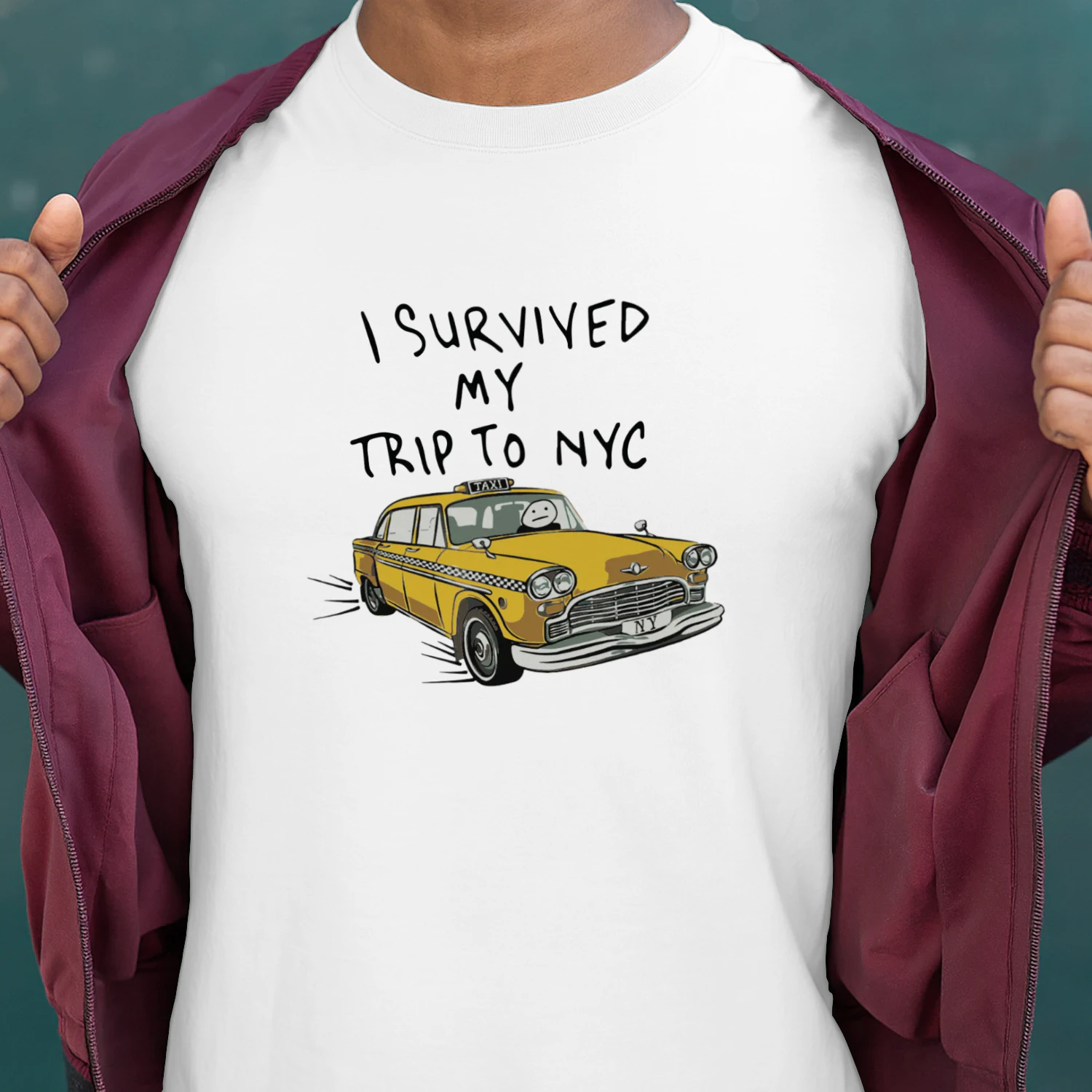 I Survived My Trip To NYC Tom Holland Peter Parker T-Shirt