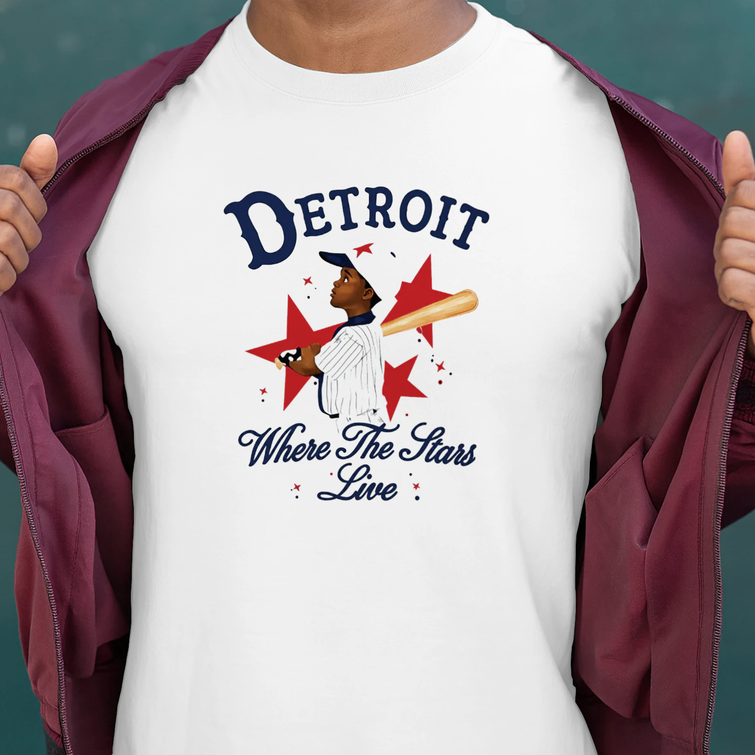 Detroit Tigers Where The Stars Live Shirt