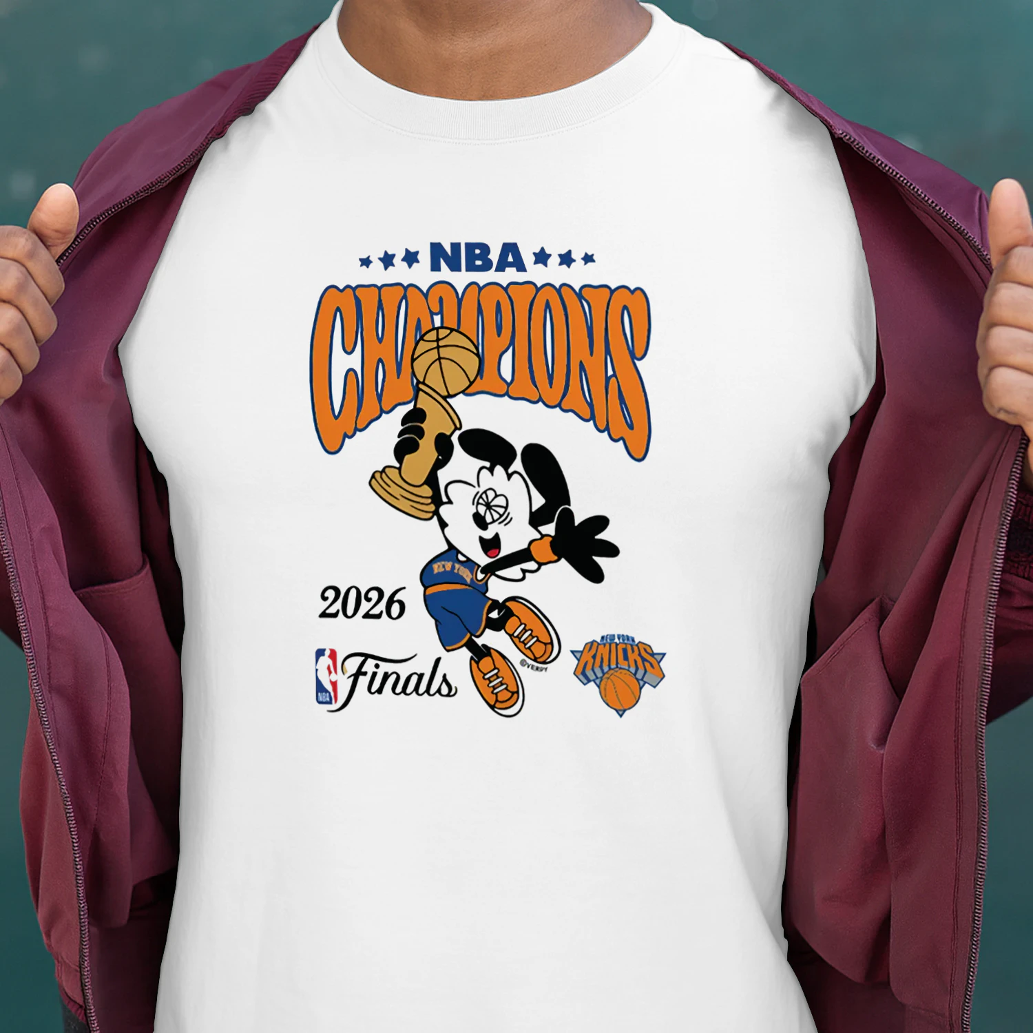 Fanatics Knicks Verdy 2026 NBA Championship Shirt