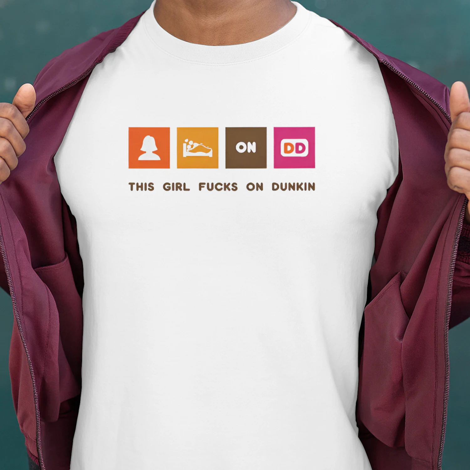 This Girl Fucks on Dunkin Shirt