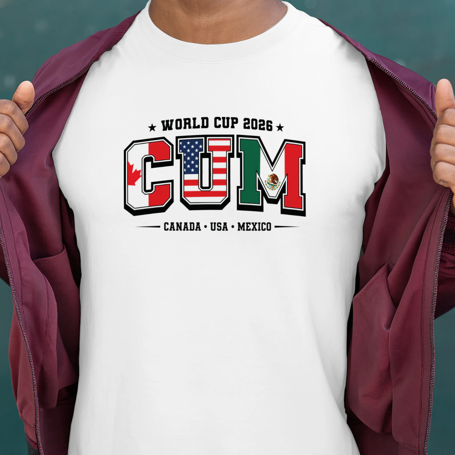 World Cup 2026 CUM Canada Usa Mexico Shirt