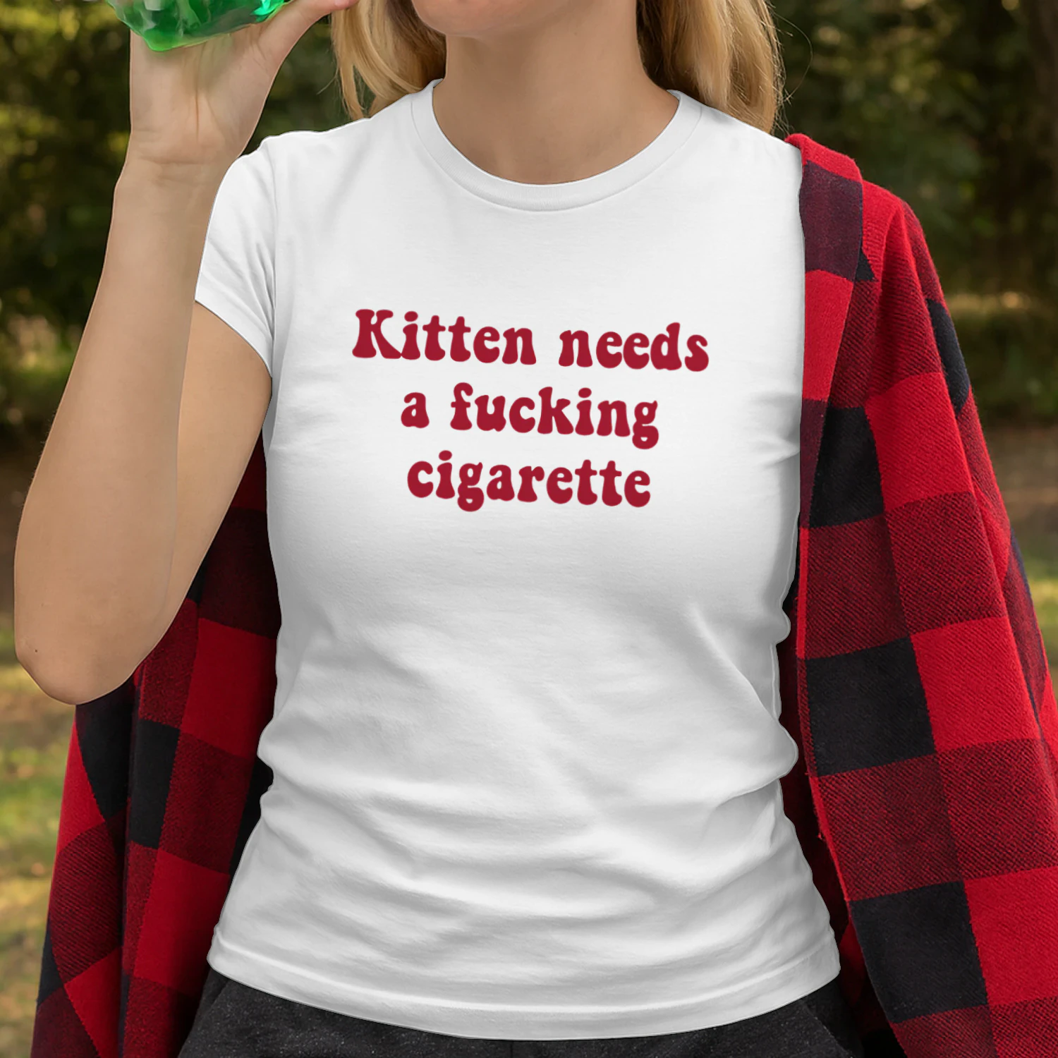 Itten Needs A Fucking Cigarette 2 Shirt