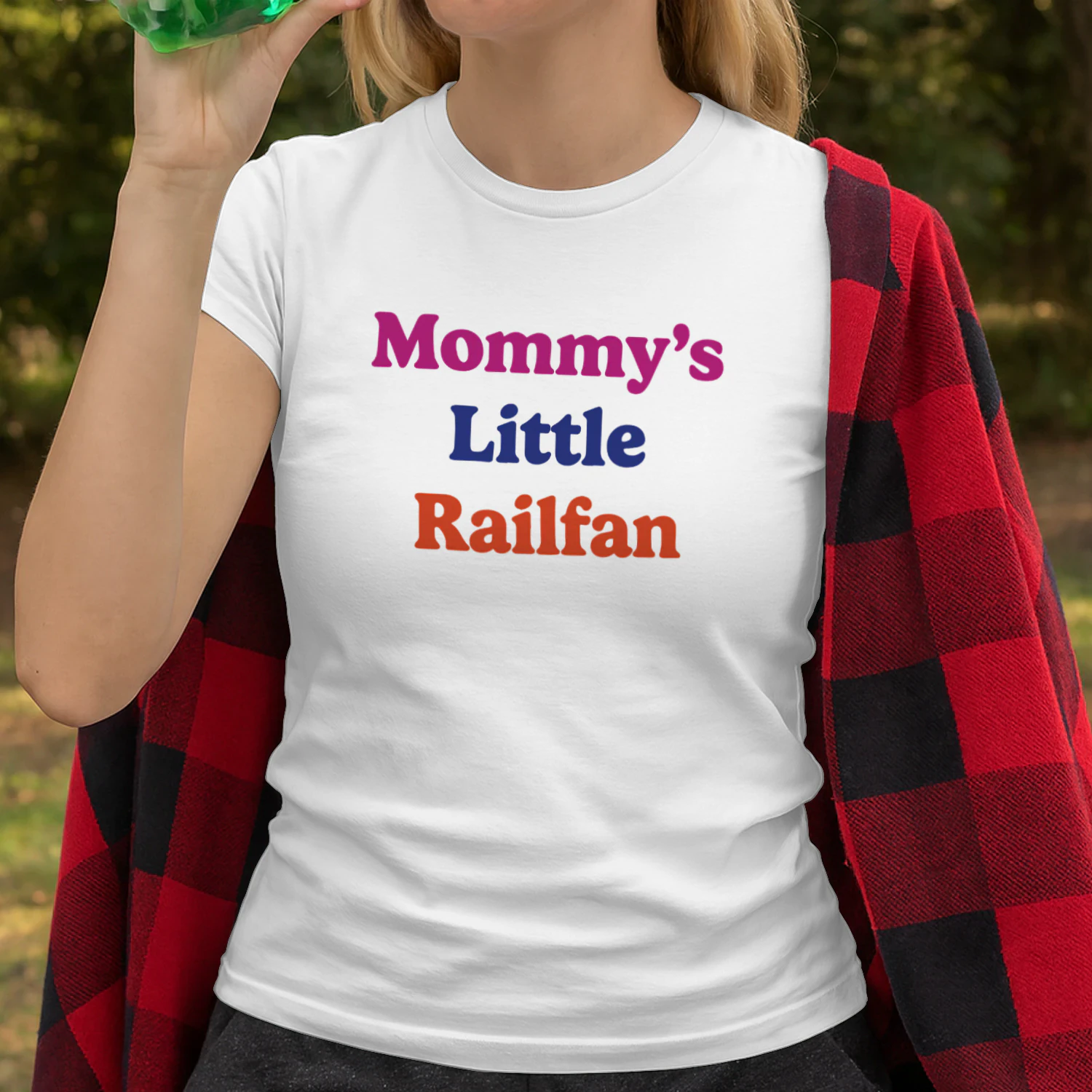 Mommy Little Railfan Shirt
