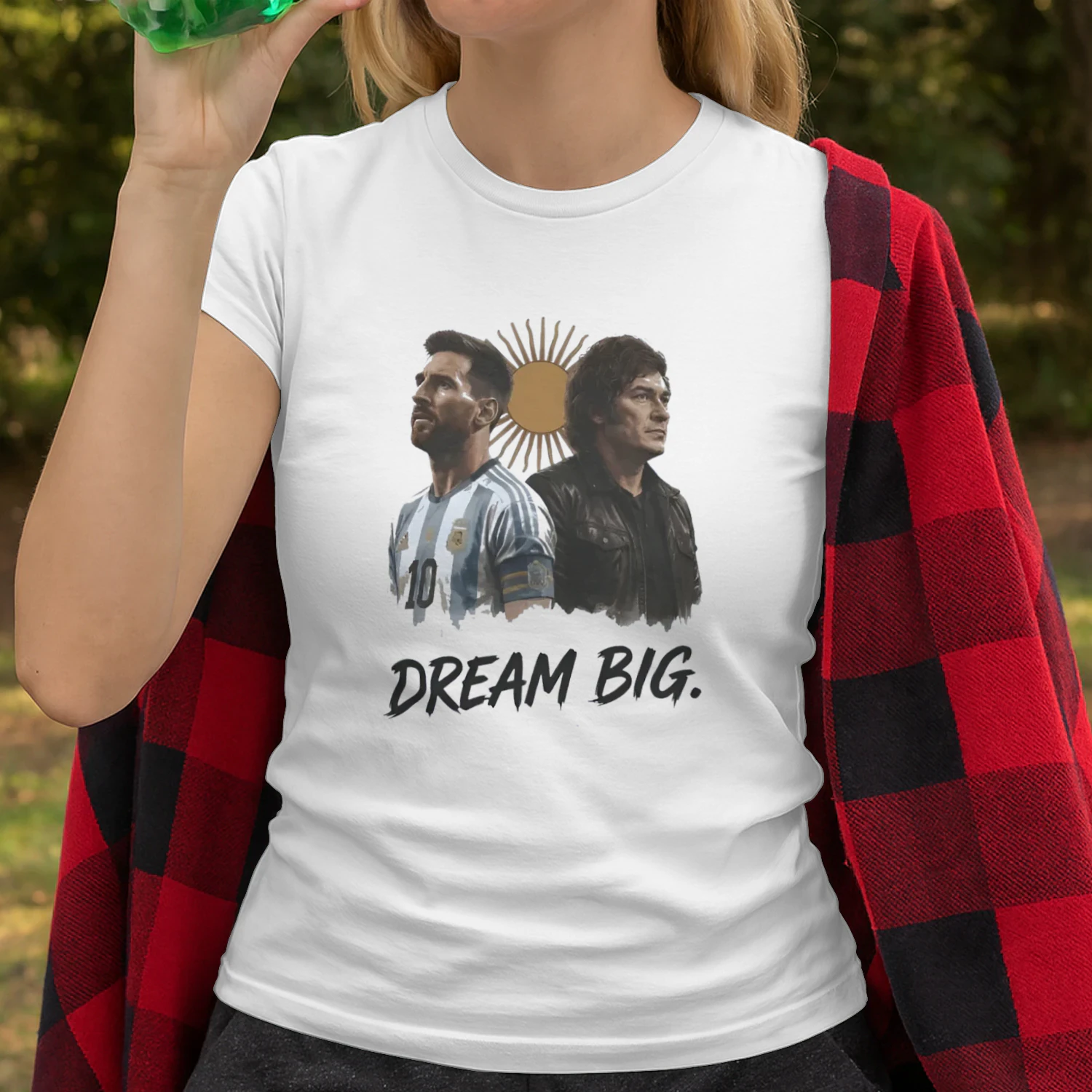 Lionel Messi x Javier Milei Dream Big Shirt