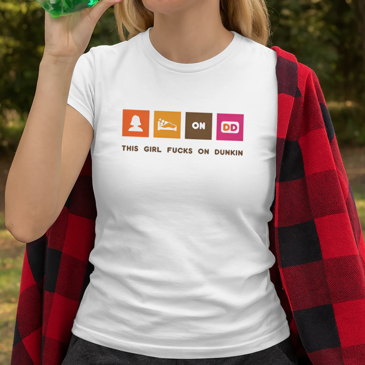 This Girl Fucks on Dunkin Shirt