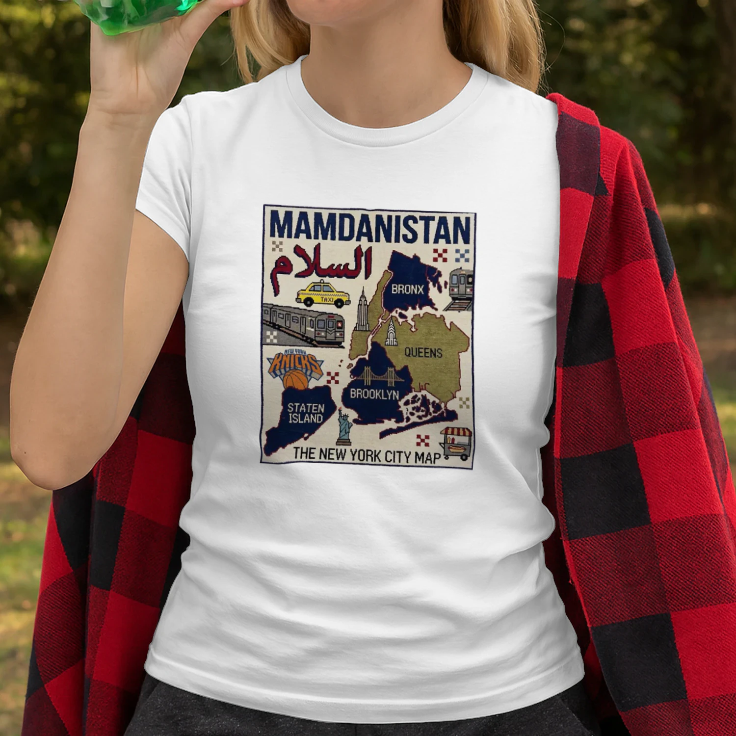 Mamdanistan The New York City Map Shirt